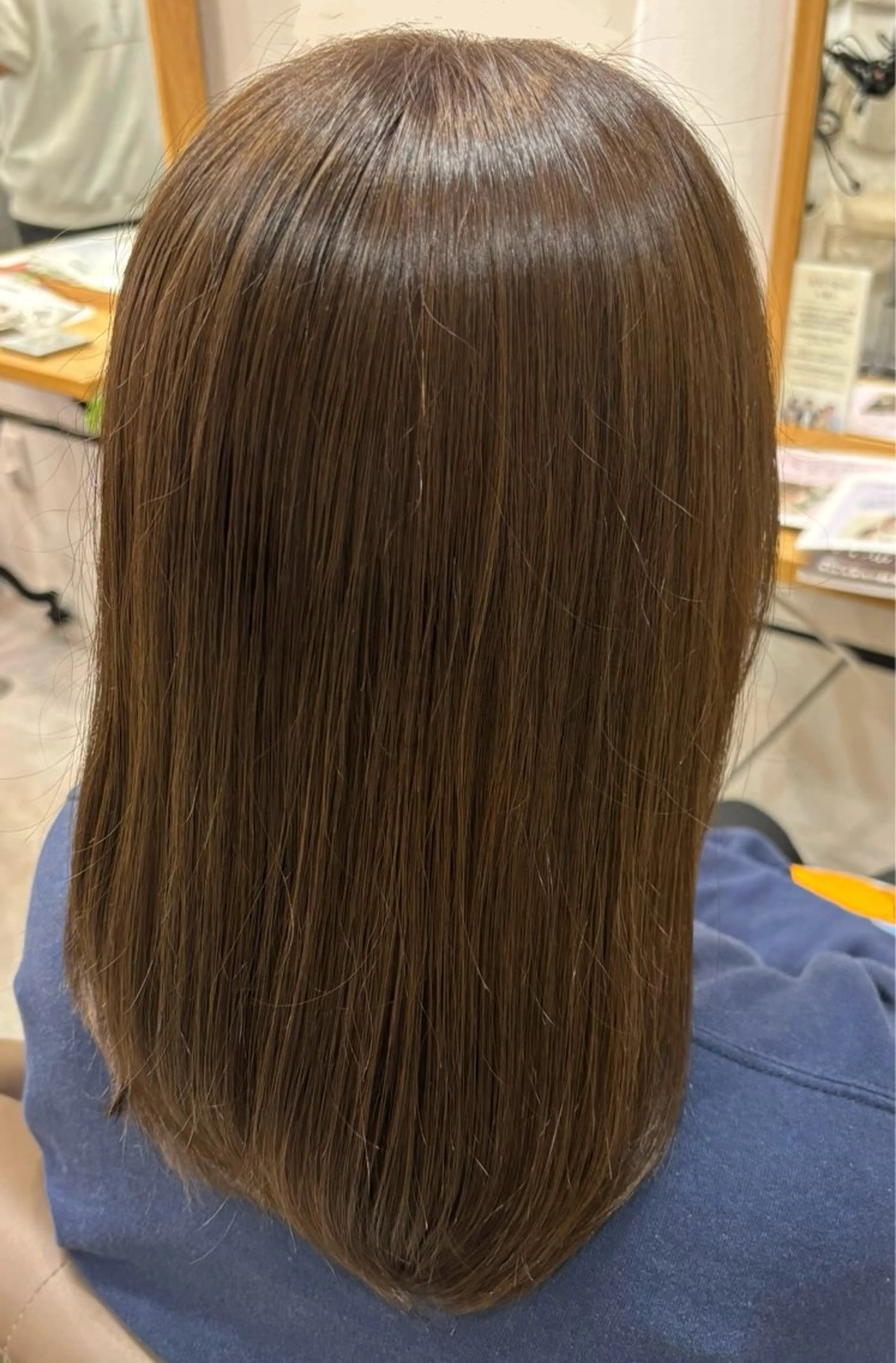 ミディアム カラー アッシュ アッシュグレー トリートメント KIN hairstore所属・✨次世代型髪質改善✨ marikaのヘアスタイル