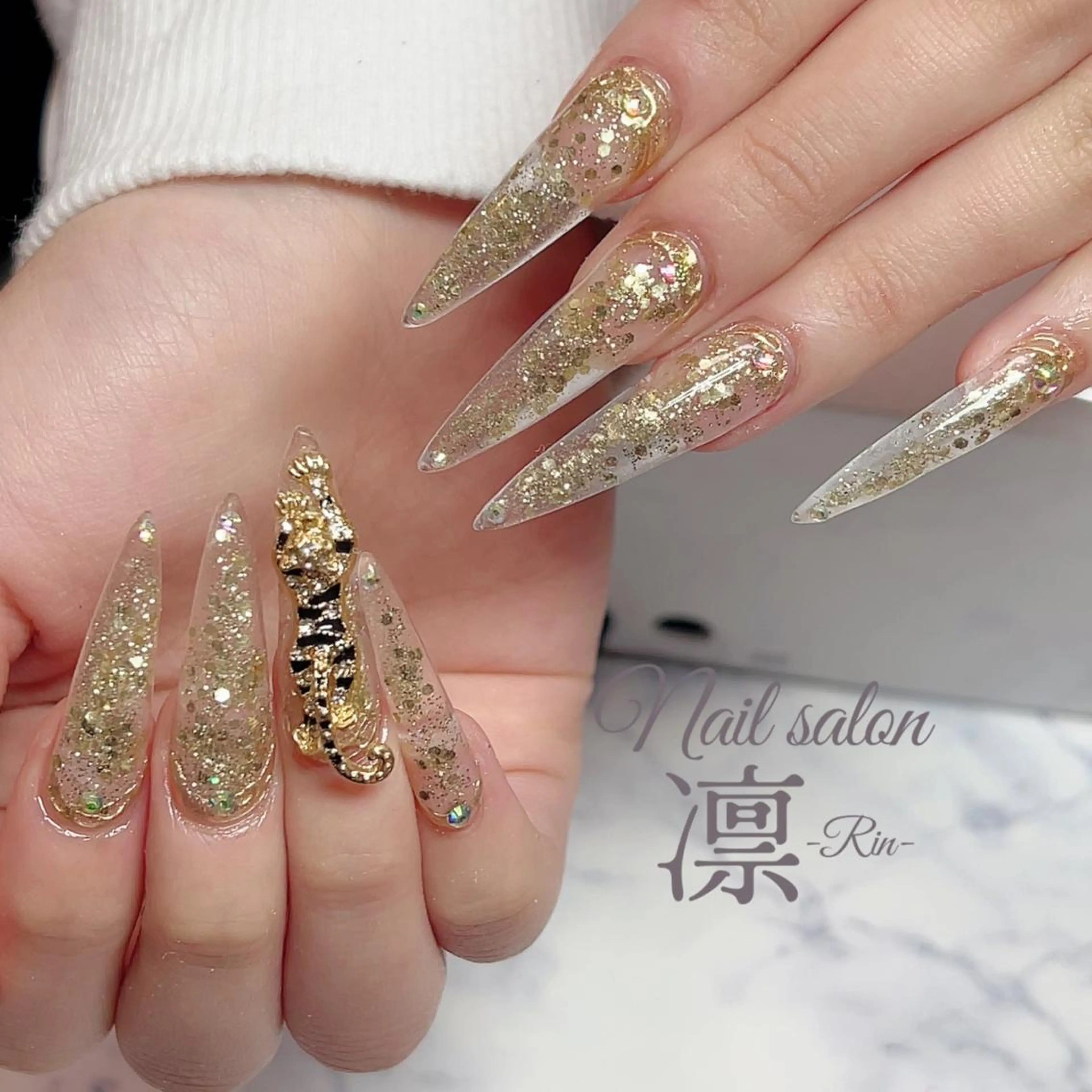 ネイル スカルプネイル private salon凛のネイルデザイン