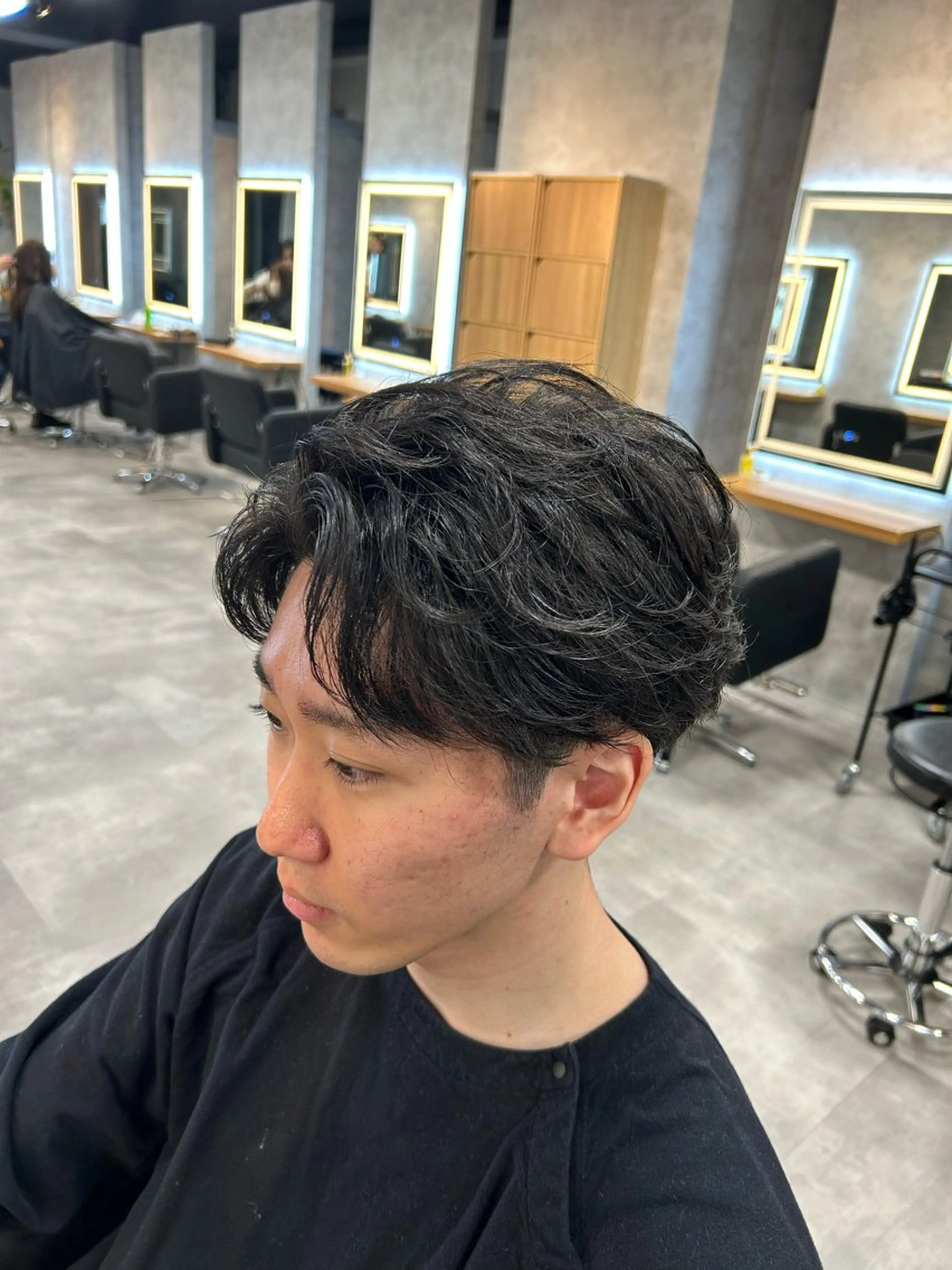 ショート カラー パーマ メンズ メンズ特化 👑YUTAのヘアスタイル