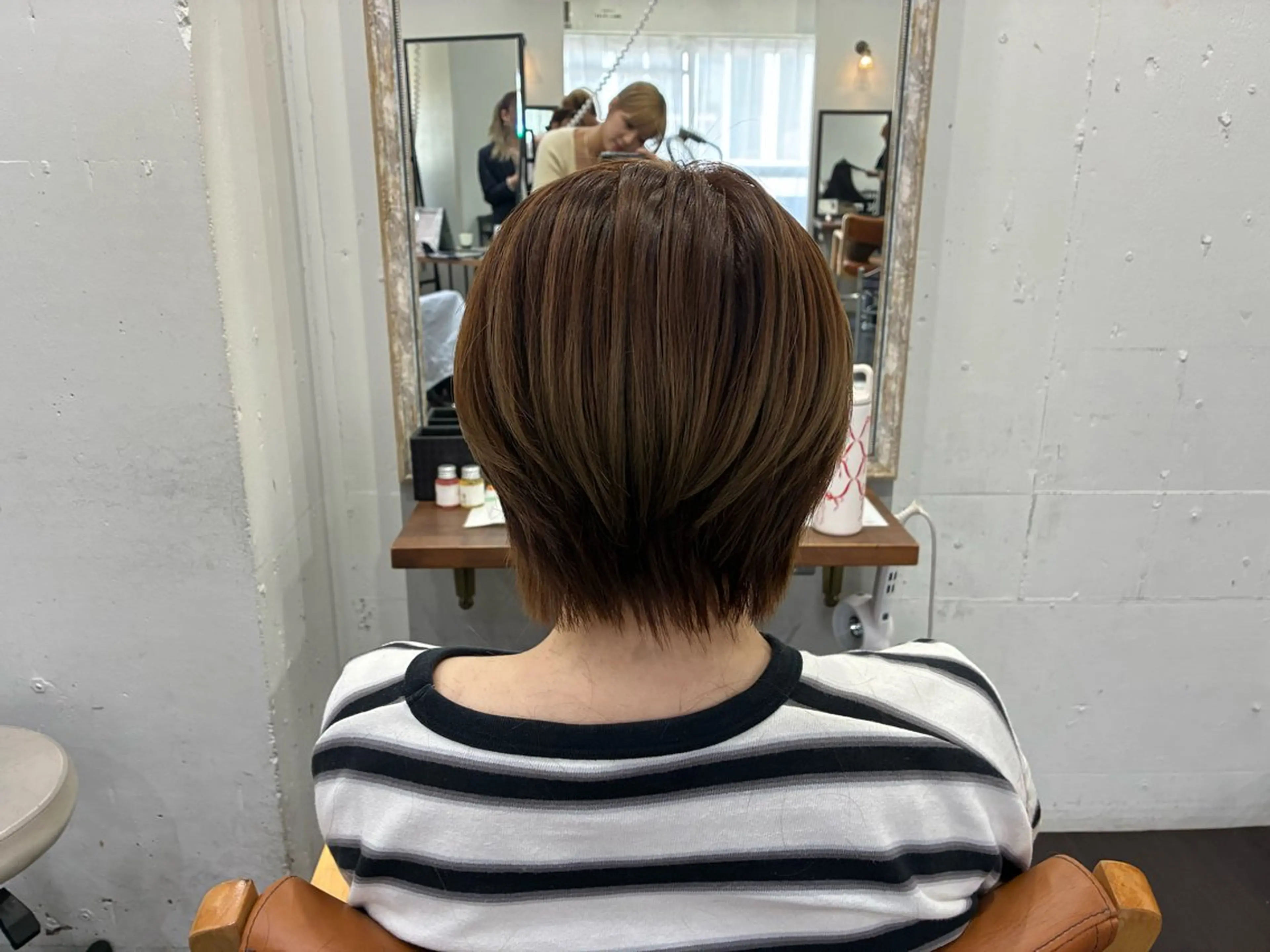 ショート カラー ヘアアレンジ 🍒ᩚ名駅/艶髪 縮毛矯正/あゆ🍒ᩚのヘアスタイル