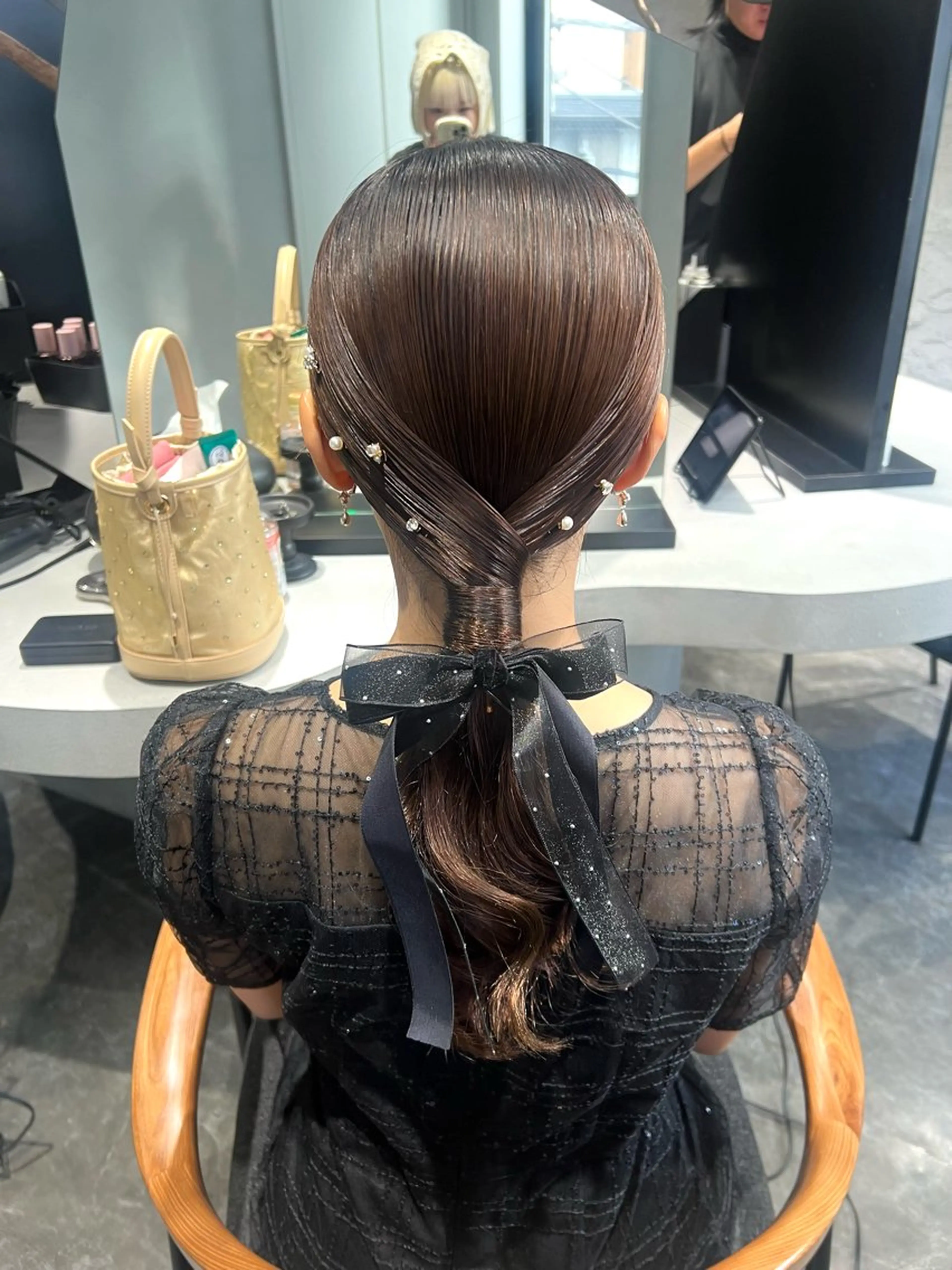 ヘアアレンジ 対馬 粘音のヘアスタイル