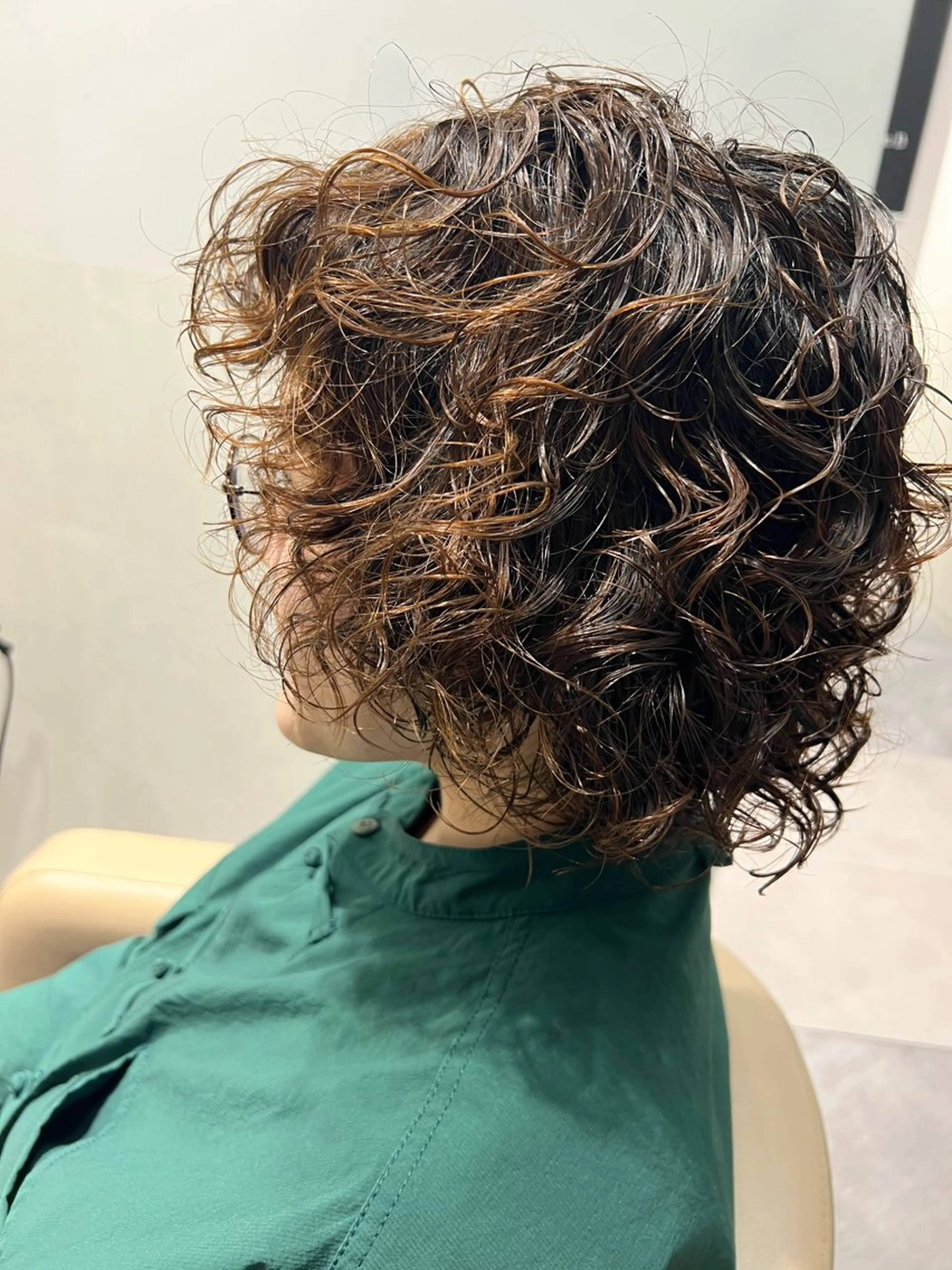 ショート パーマ ボブ 🍇おぐら めぐみ🍇のヘアスタイル