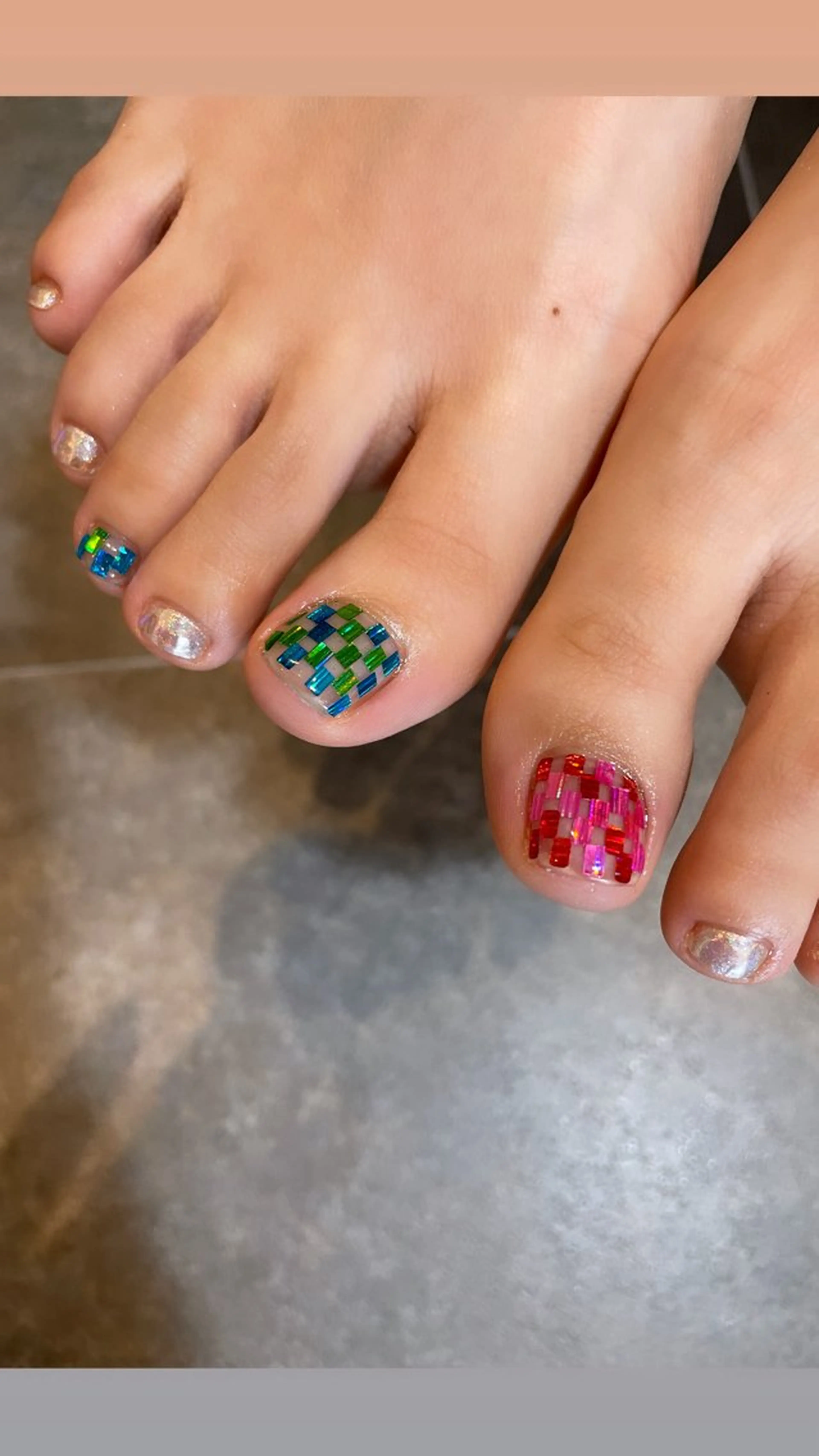 ネイル フットネイル my&所属・my&_ maimiのネイルデザイン