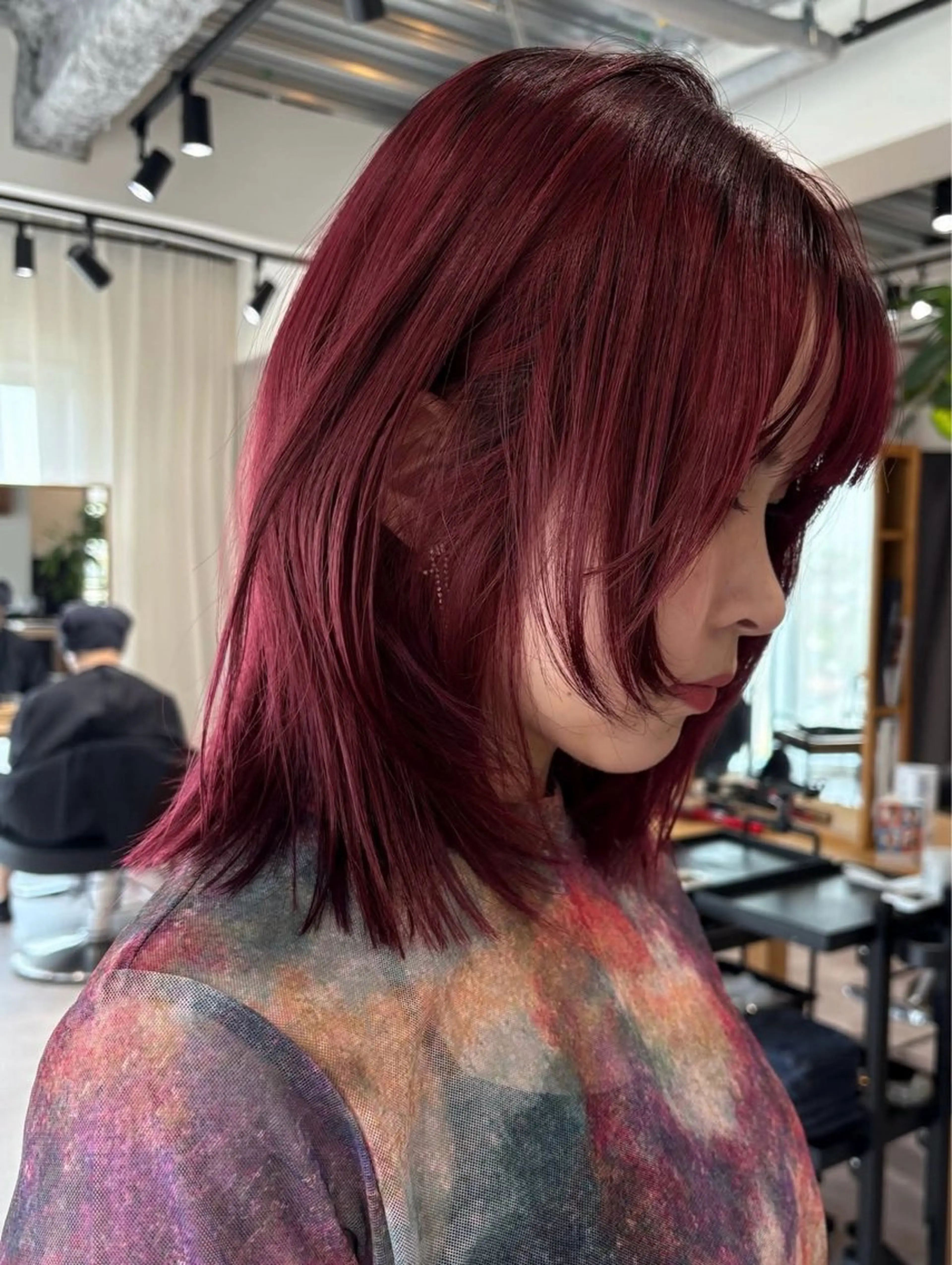 ミディアム ヘアカラー iroha/ n.w.h🎀のヘアスタイル