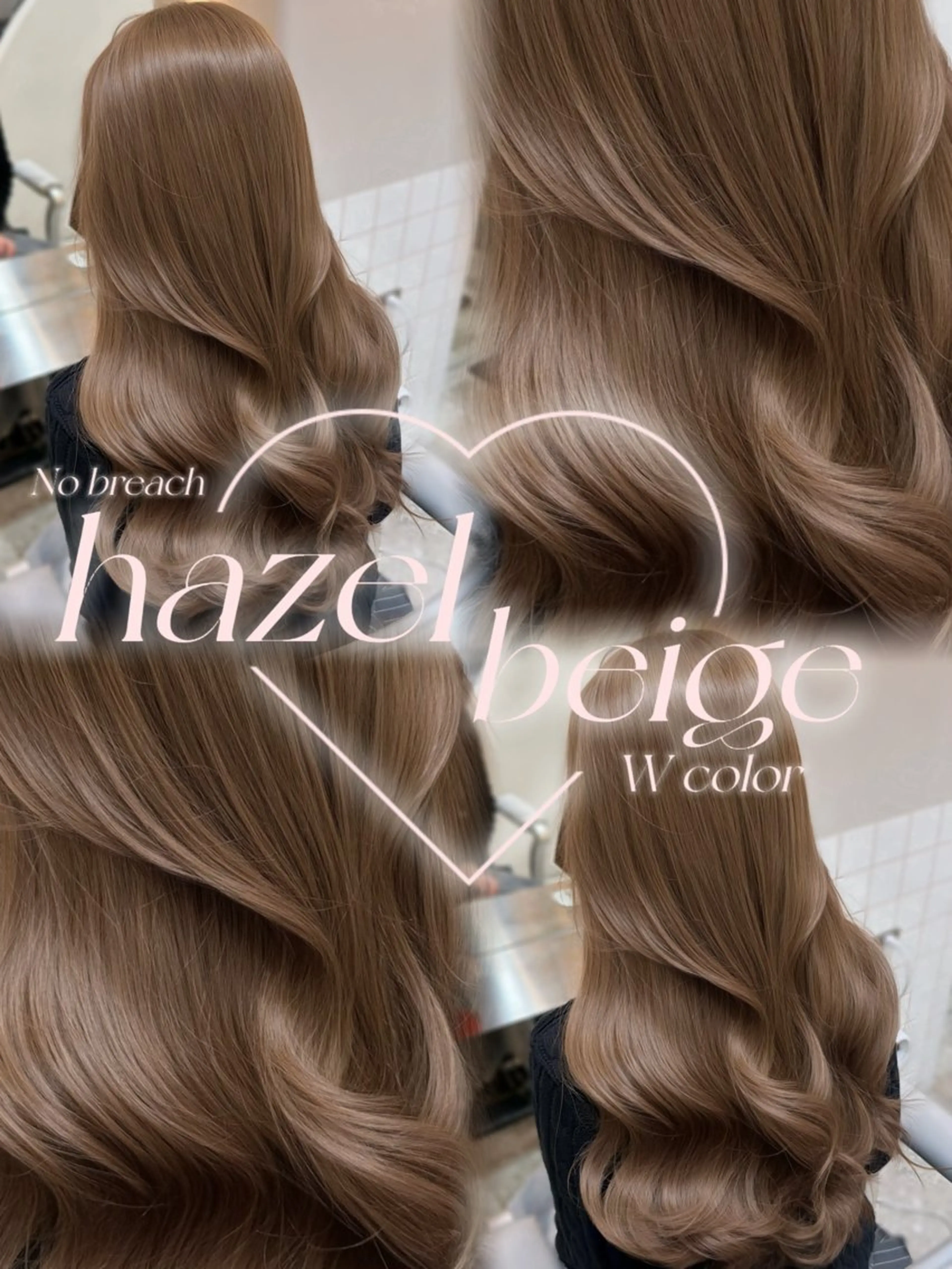 セミロング カラー カット ヘアカラー トリートメント 新宿/韓国レイヤー 髪質改善カラー/角所のヘアスタイル