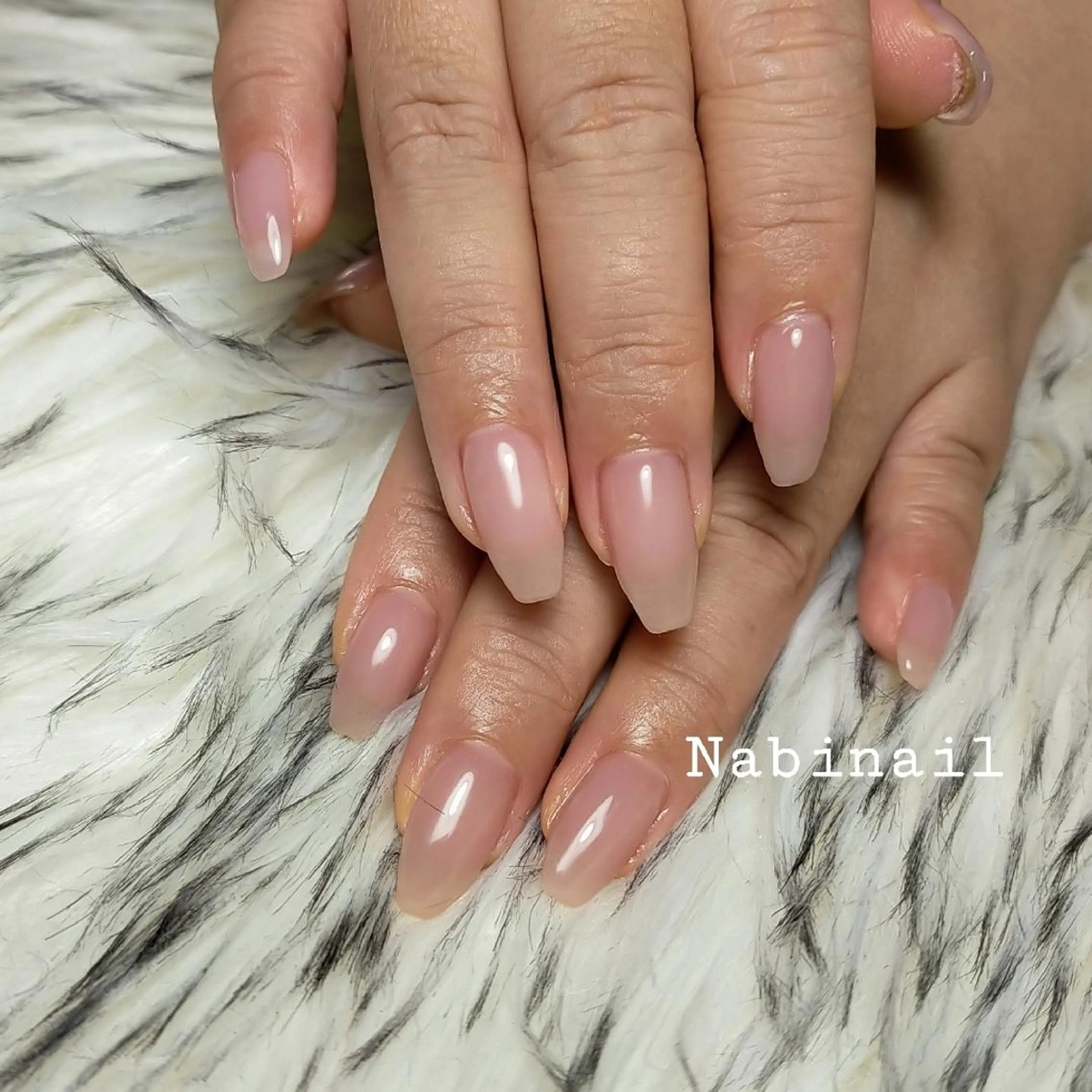 ネイル ワンカラーネイル 西日暮里 Nabinailのネイルデザイン