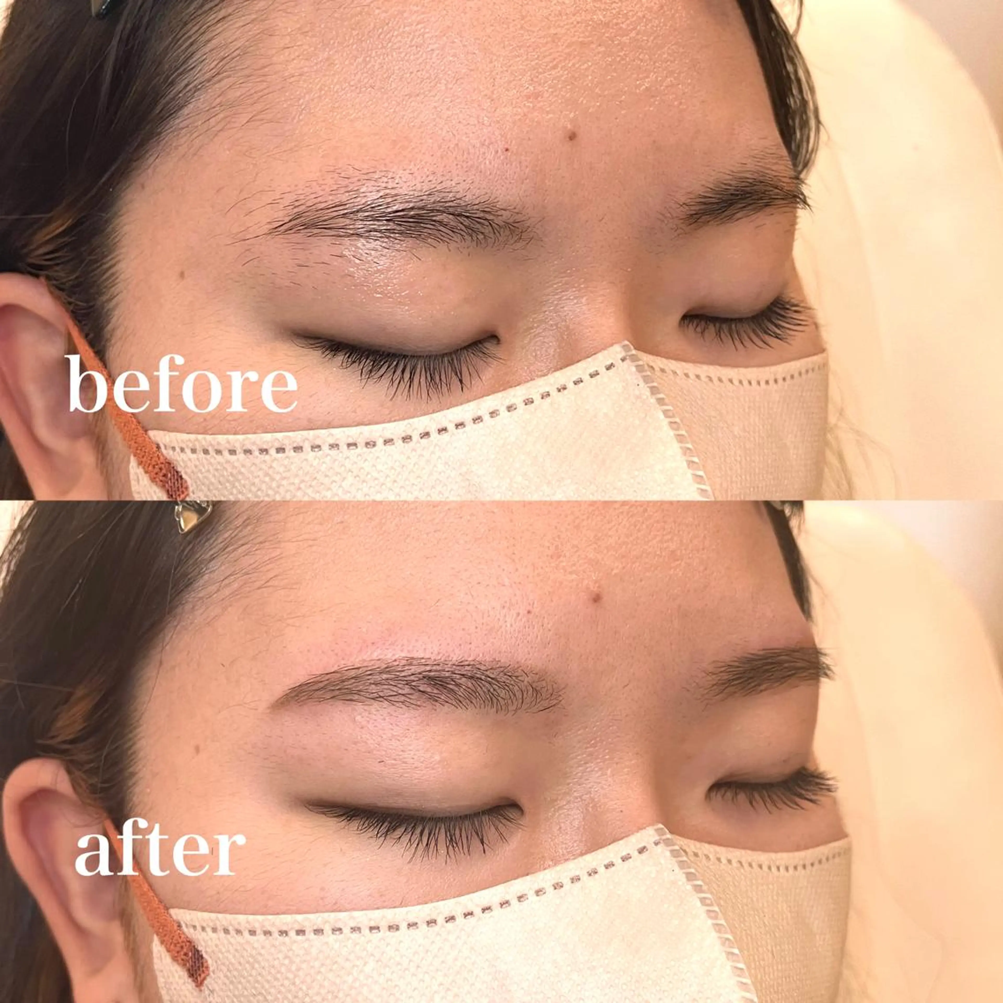 メンズ アイブロウ ワックス脱毛 眉カット その他(アイブロウ) 八田 紗希の眉毛・アイブロウイメージ