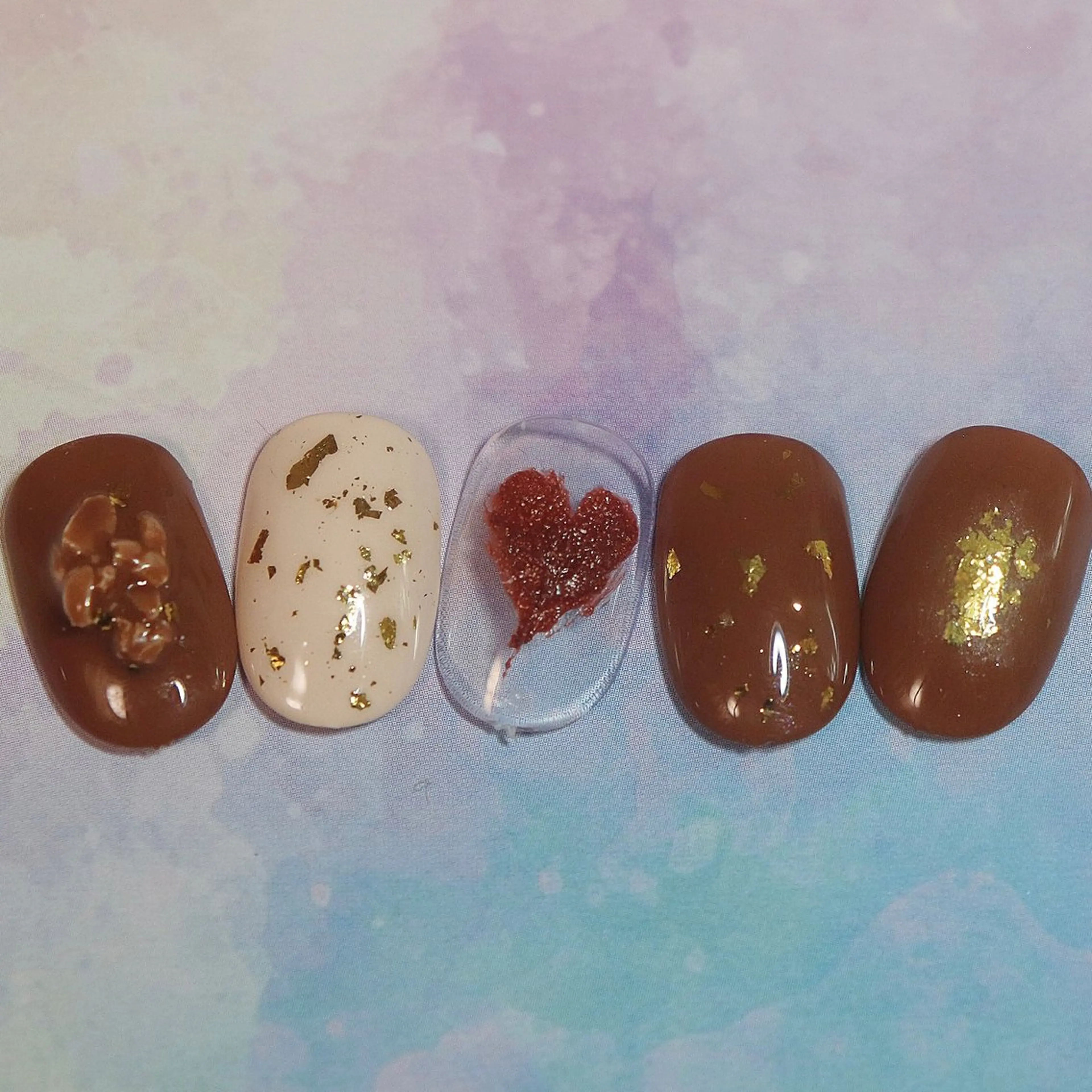 ネイル バレンタイン ハンドネイル Dreamer nailのネイルデザイン