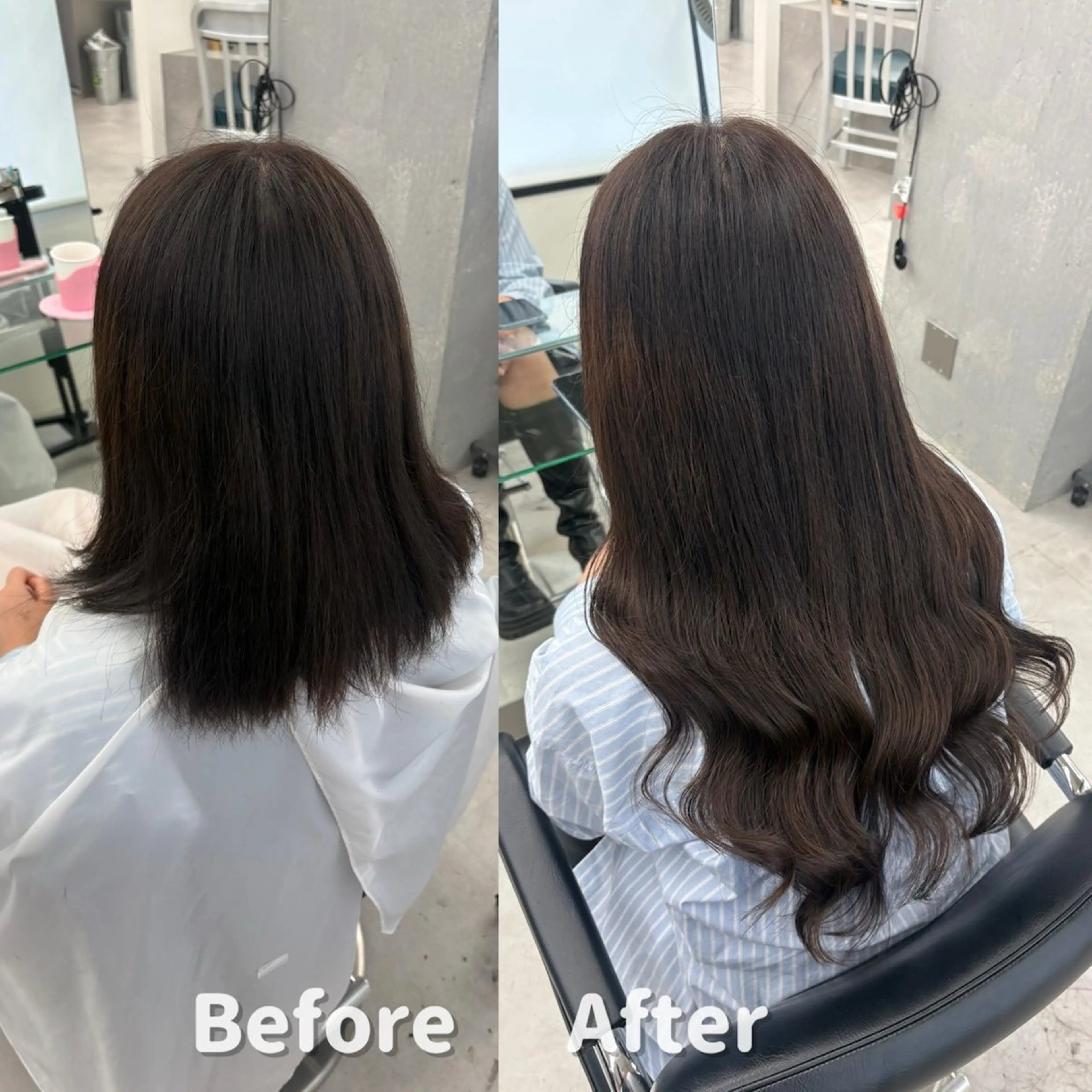 ロング シールエクステ エクステ エクステ STYLE横浜所属・横浜 アレンジ🎀/ エクステ🌙/もものヘアスタイル