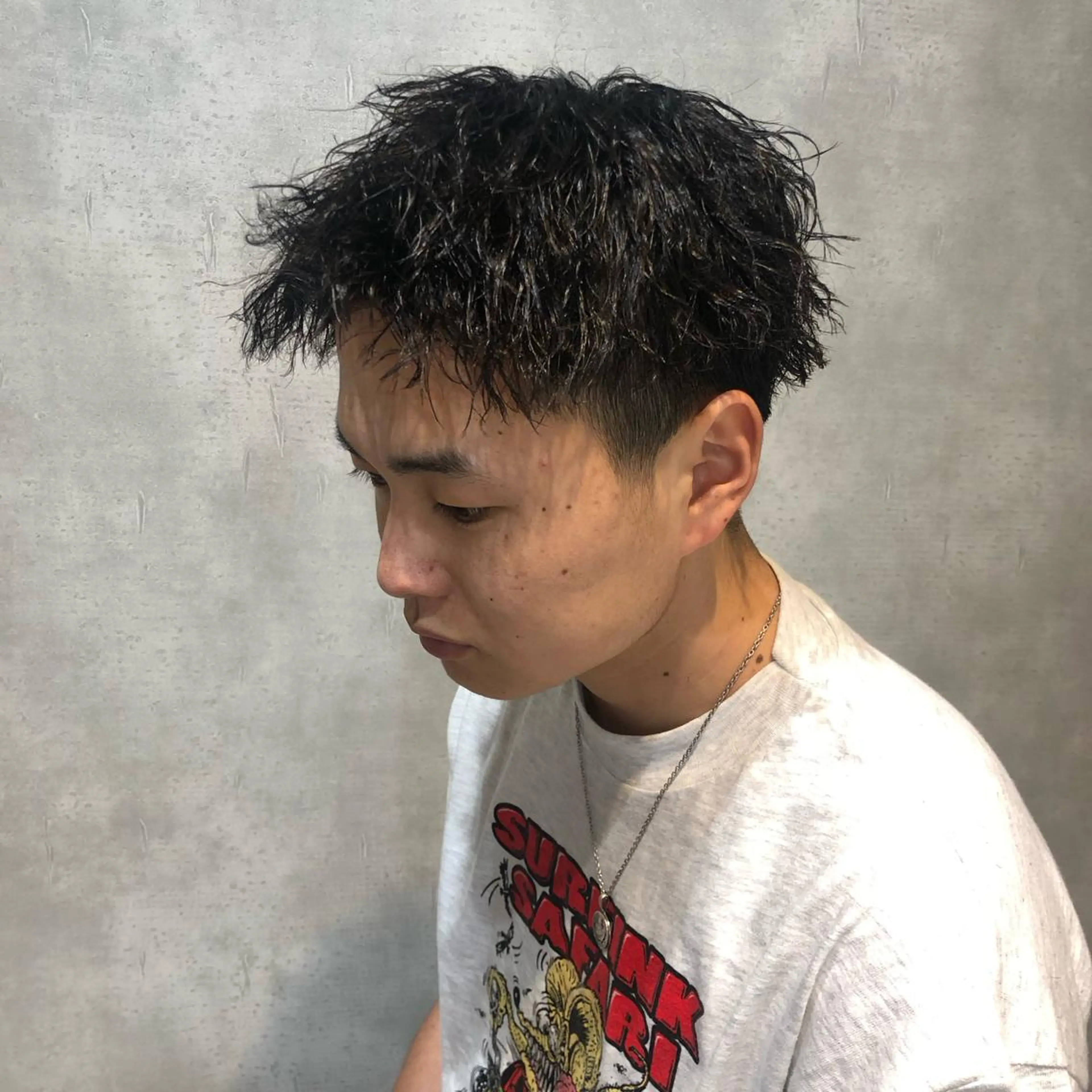 ショート カット パーマ chic　神田 幸也のヘアスタイル