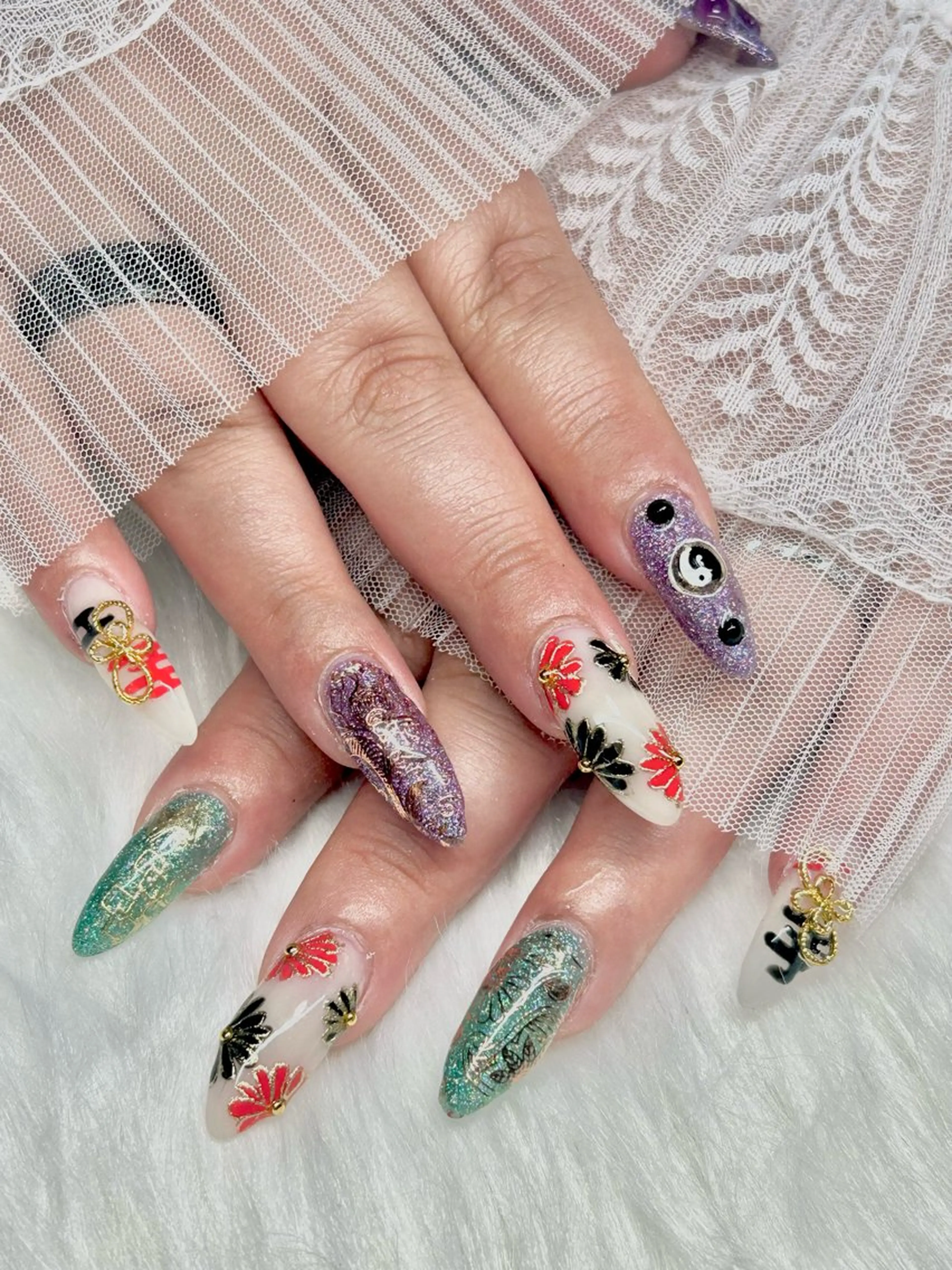 ネイル ハンドネイル フットネイル k.nail #ksmのネイルデザイン