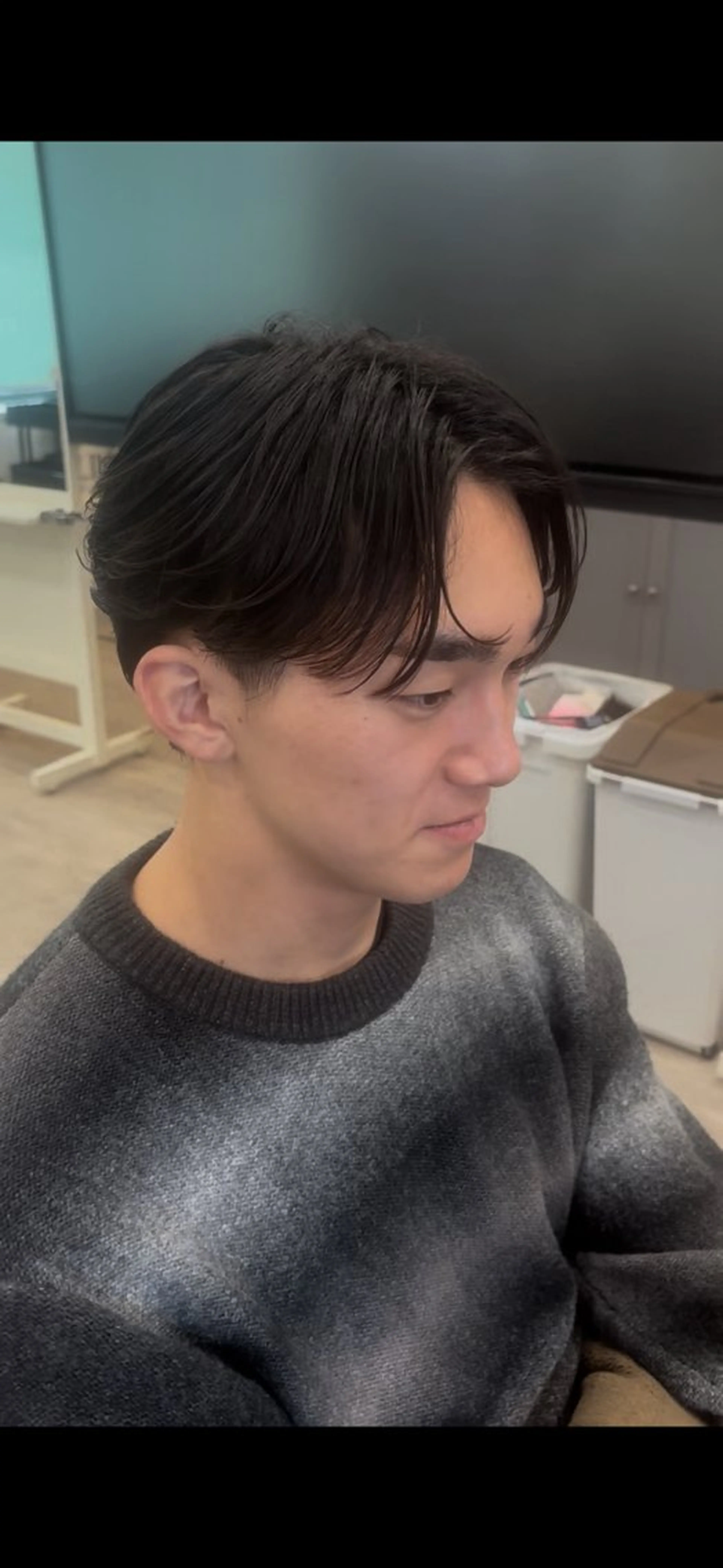 メンズ カット 梶田 紅芭のヘアスタイル