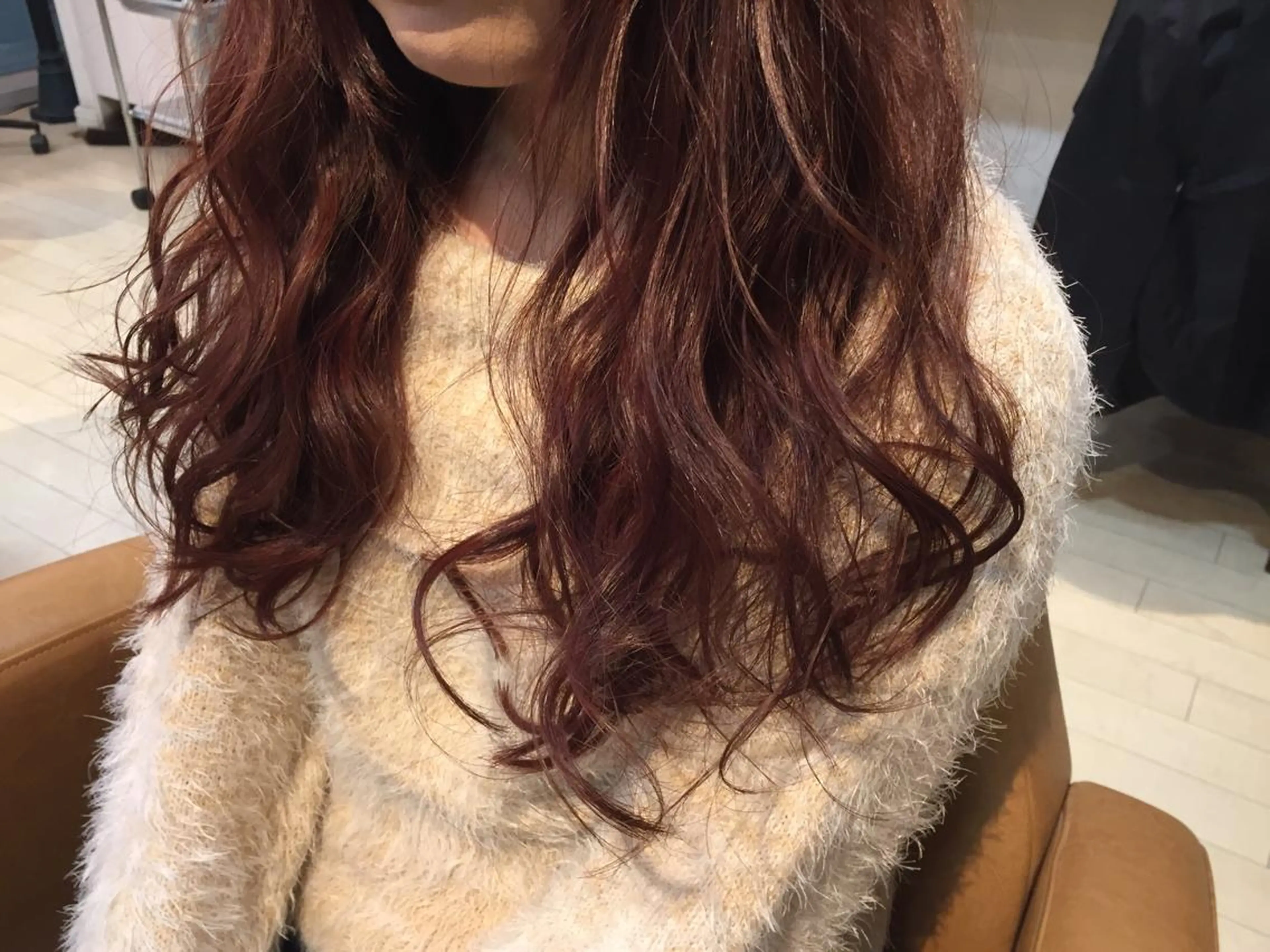 ロング カラー パーマ ヘアアレンジ メンズ キッズ ネイル マツエク・マツパ 韓国ヘア♡おくれ毛♡ ボブ♡sayakaのヘアスタイル