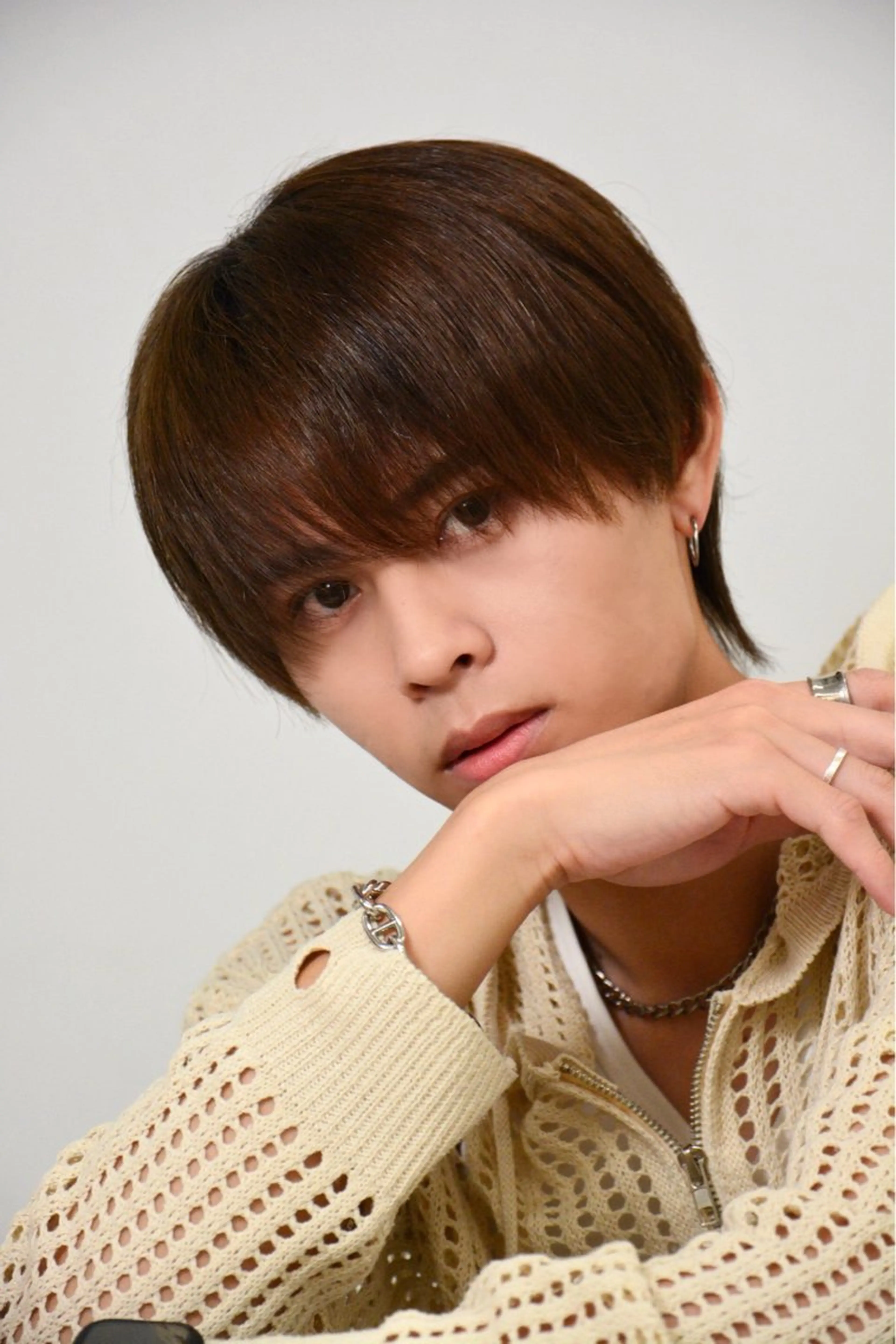 ショート カラー パーマ メンズ マッシュ トリートメント サロウィン所属・飯田 とうまのヘアスタイル