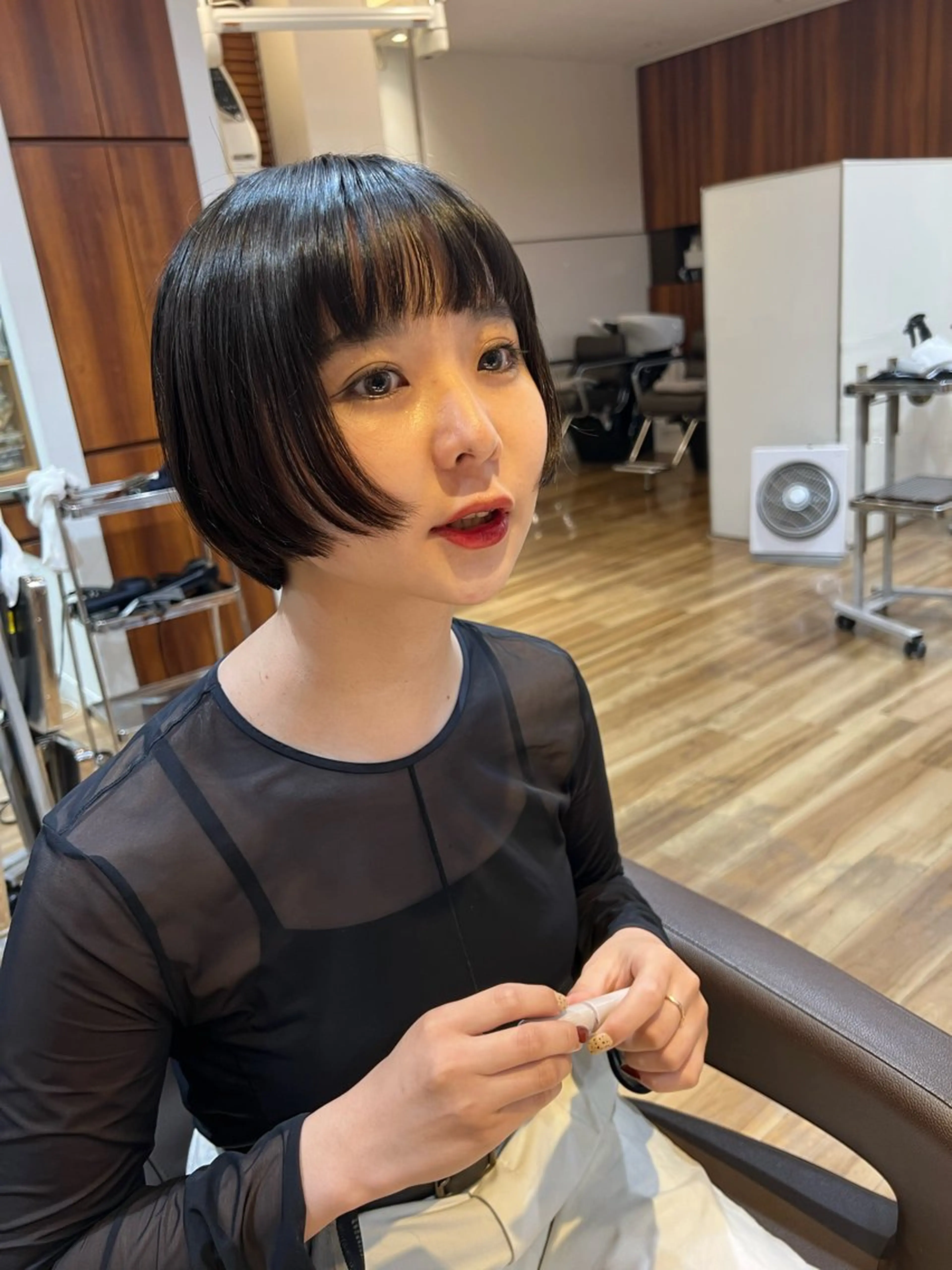 ショート 池田理紗/ bob/メンズカットのヘアスタイル