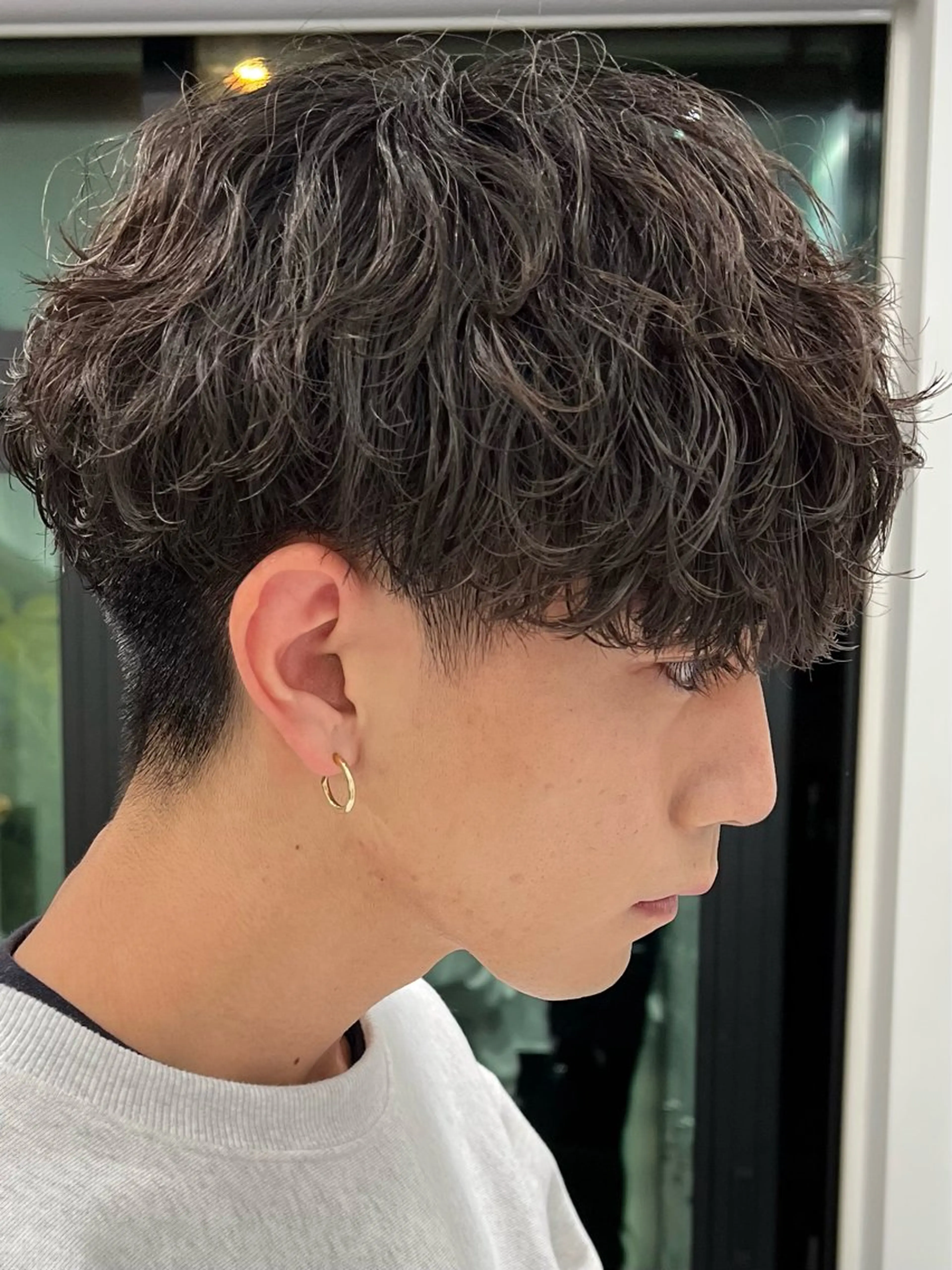 パーマ メンズ メンズパーマ 波巻きパーマ スパイラルパーマ パーマ メンズパーマ特化 sayoのヘアスタイル