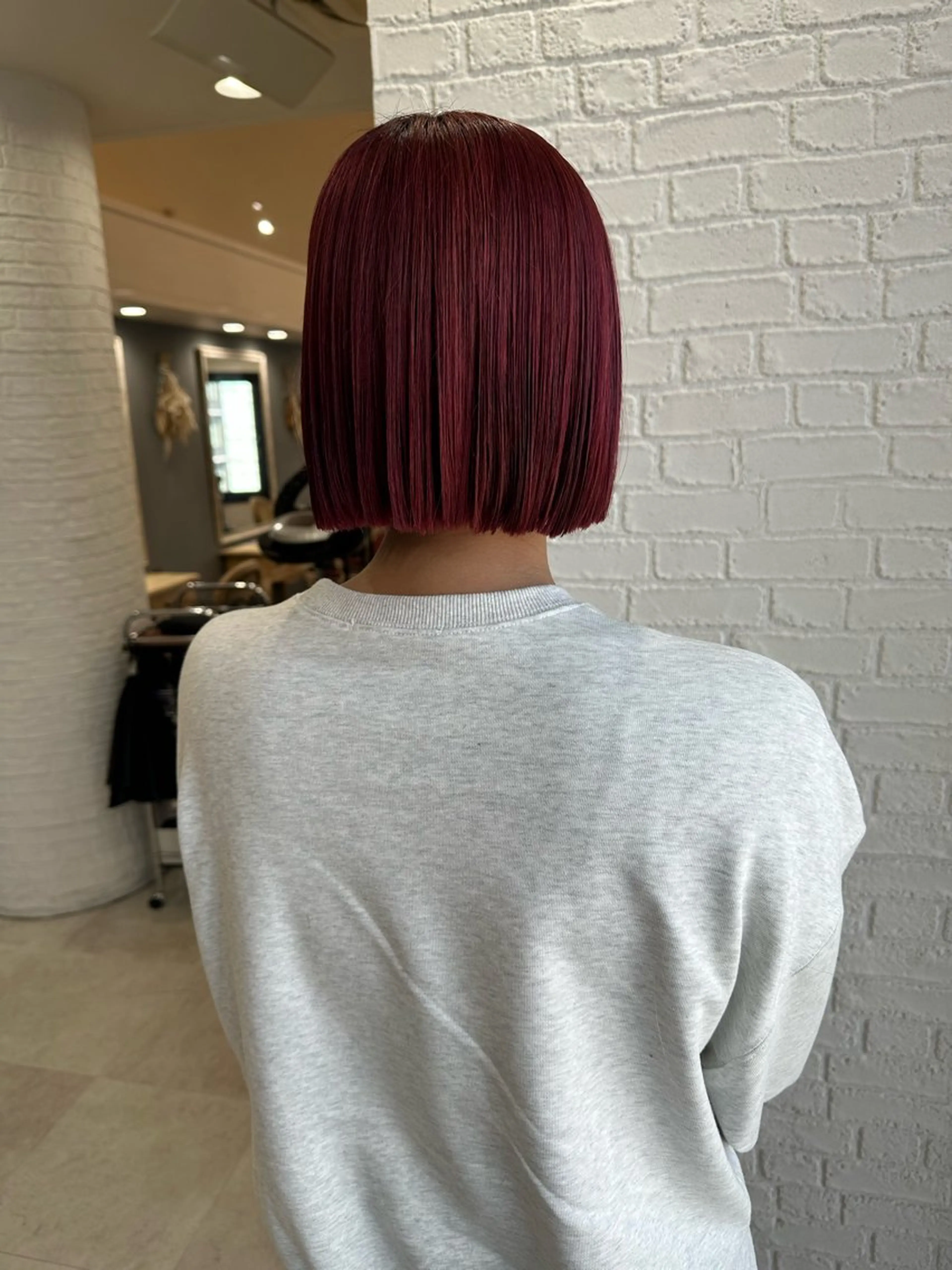 ショート カット ヘアカラー トリートメント FUJII MARINのヘアスタイル