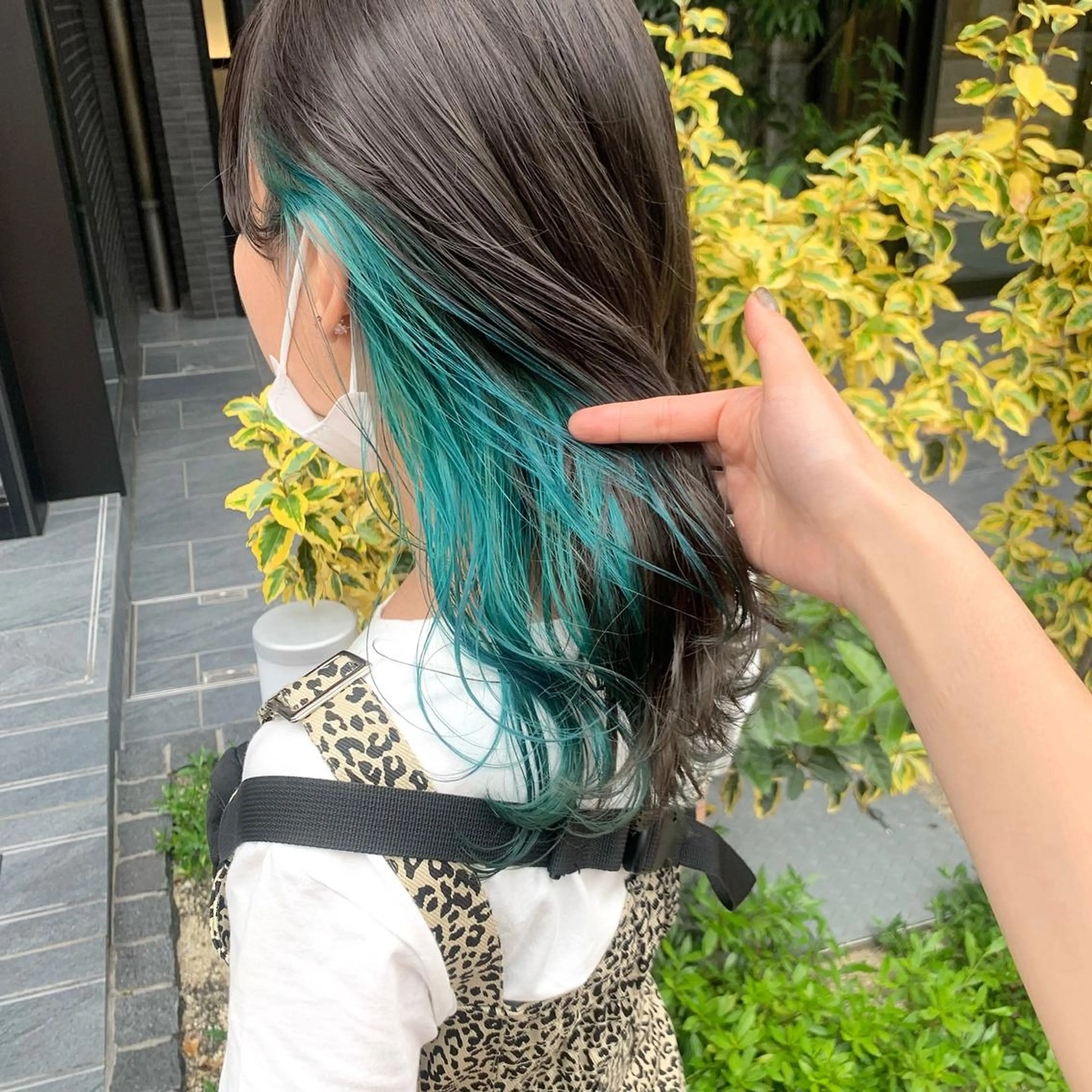 ロング カラー ヘアアレンジ インナーカラー マツオカ マコのヘアスタイル