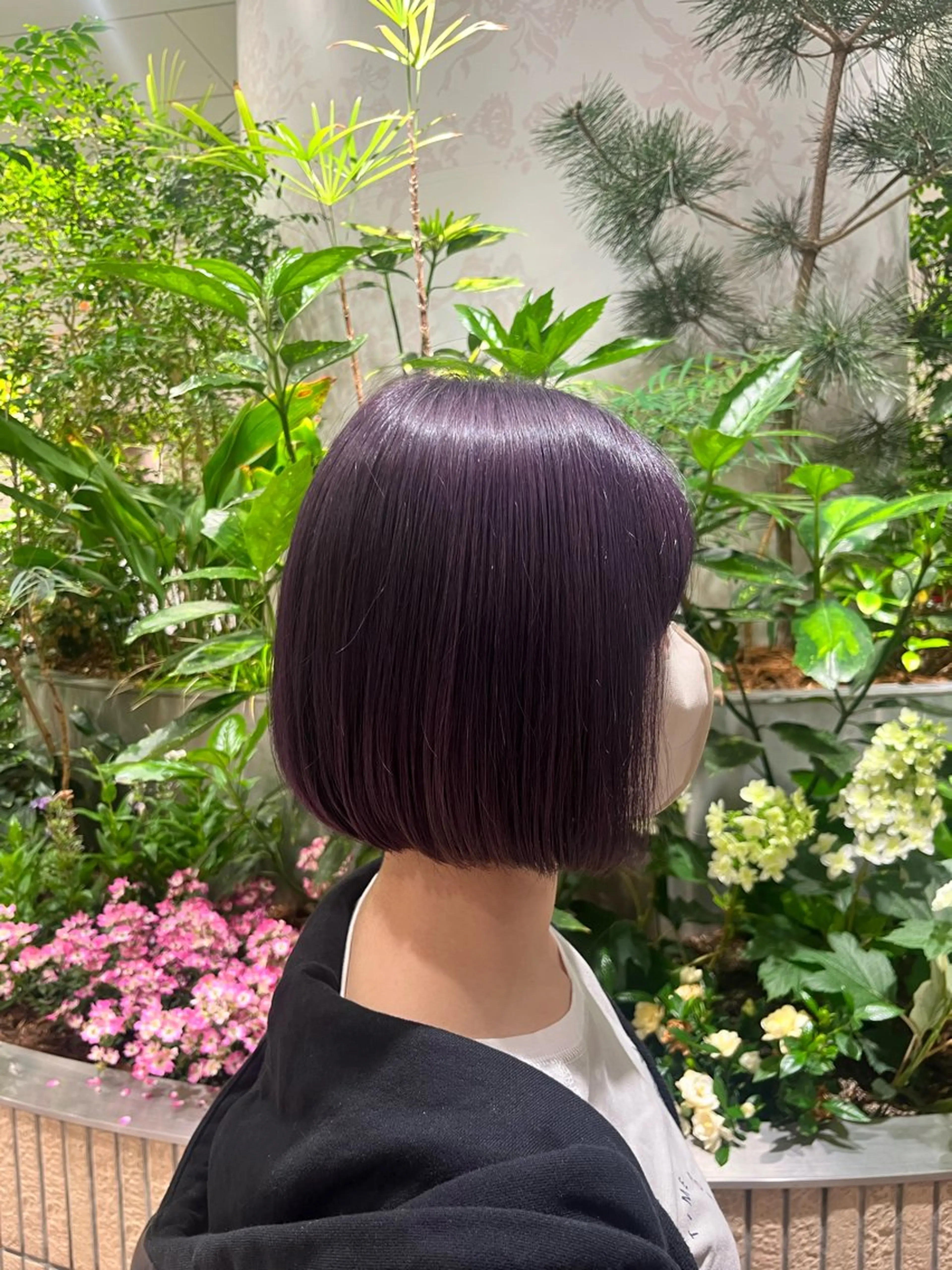 ミディアム ボブ 上原 佑介のヘアスタイル