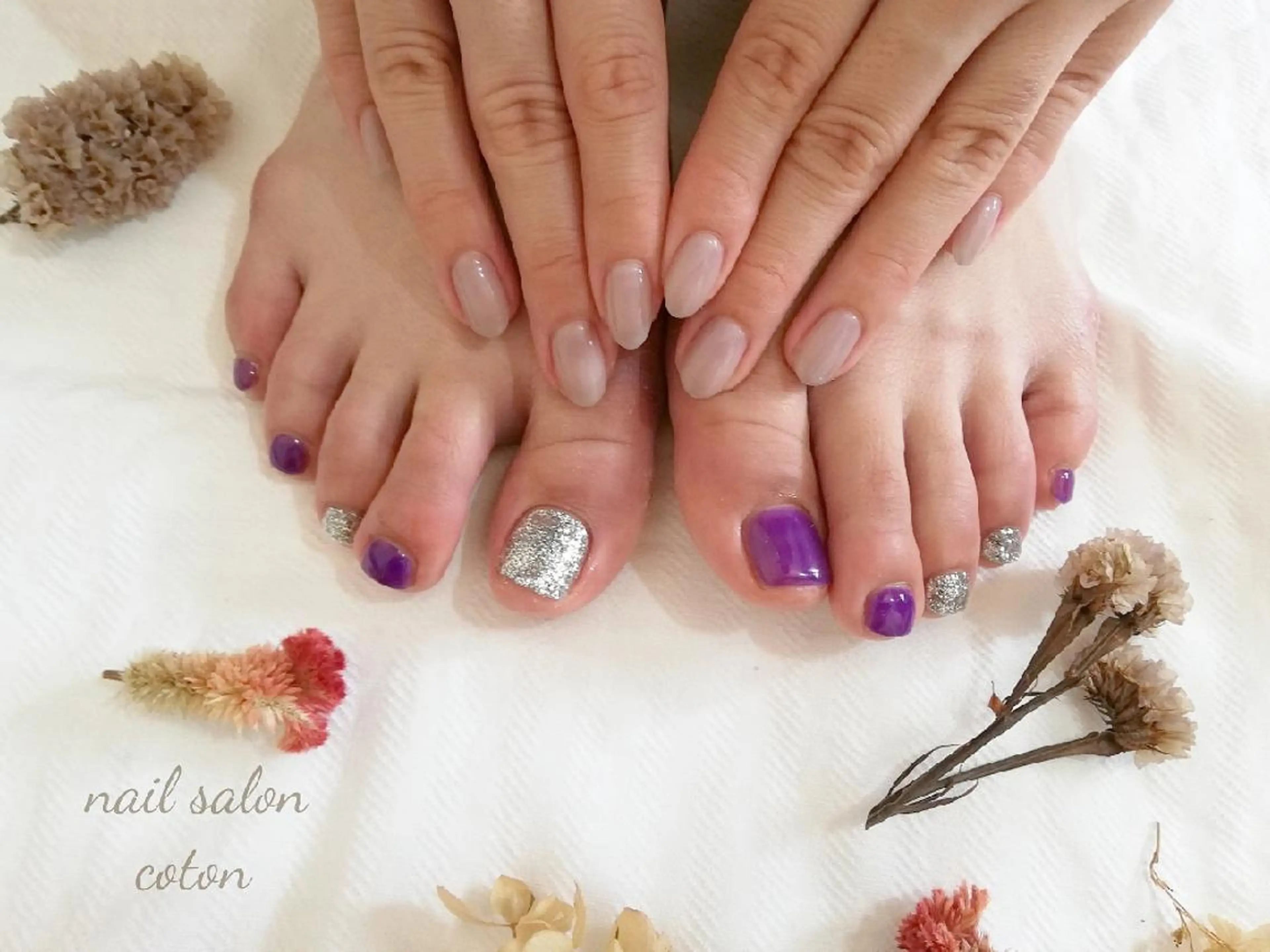 ネイル 🥀ネイルサロン cotonコトン🥀のネイルデザイン