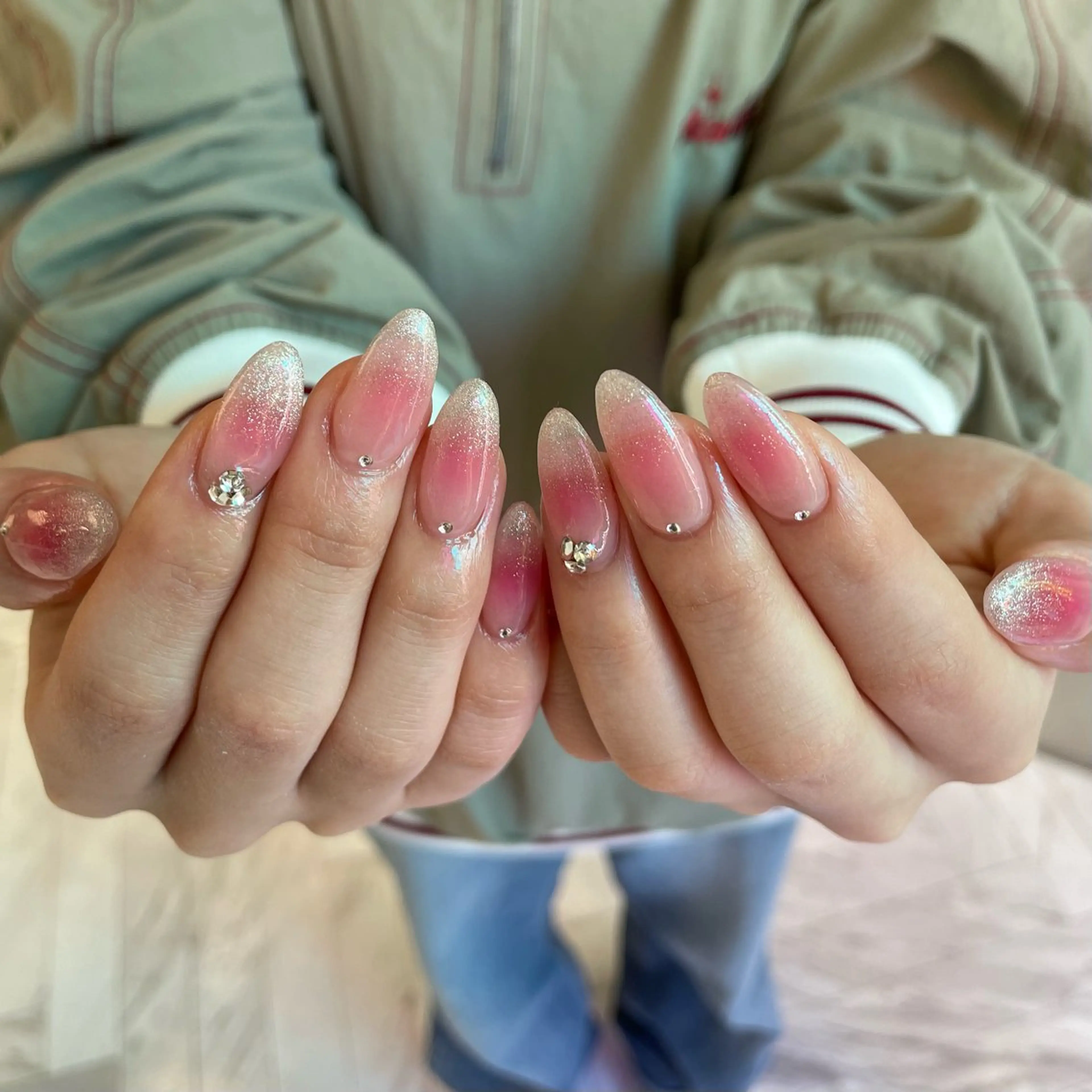 ネイル クルミ/ 💕ワンホンネイルのネイルデザイン