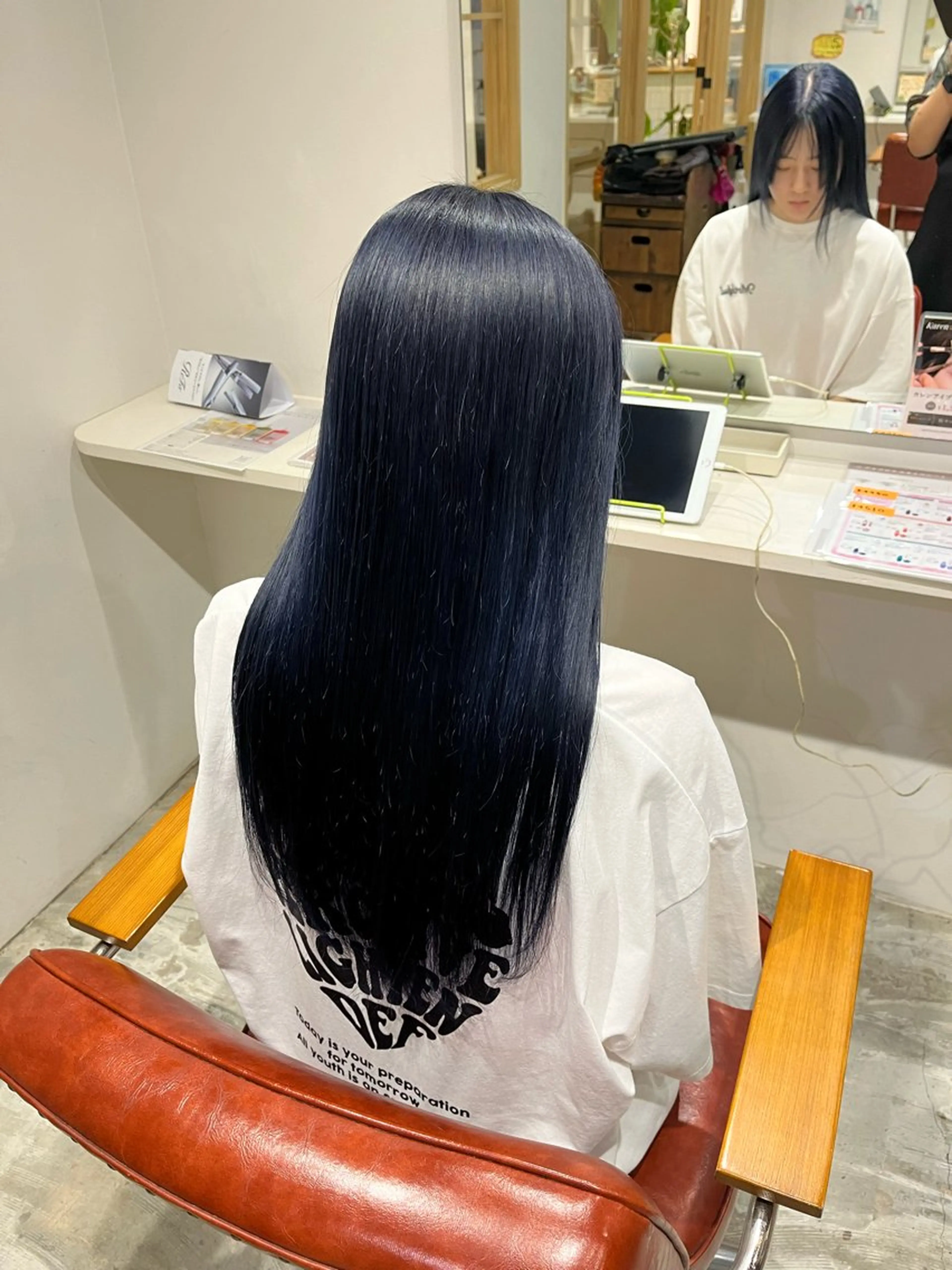 カラー ブルーカラー ダブルカラー HIKARI / カットモデル募集中のヘアスタイル