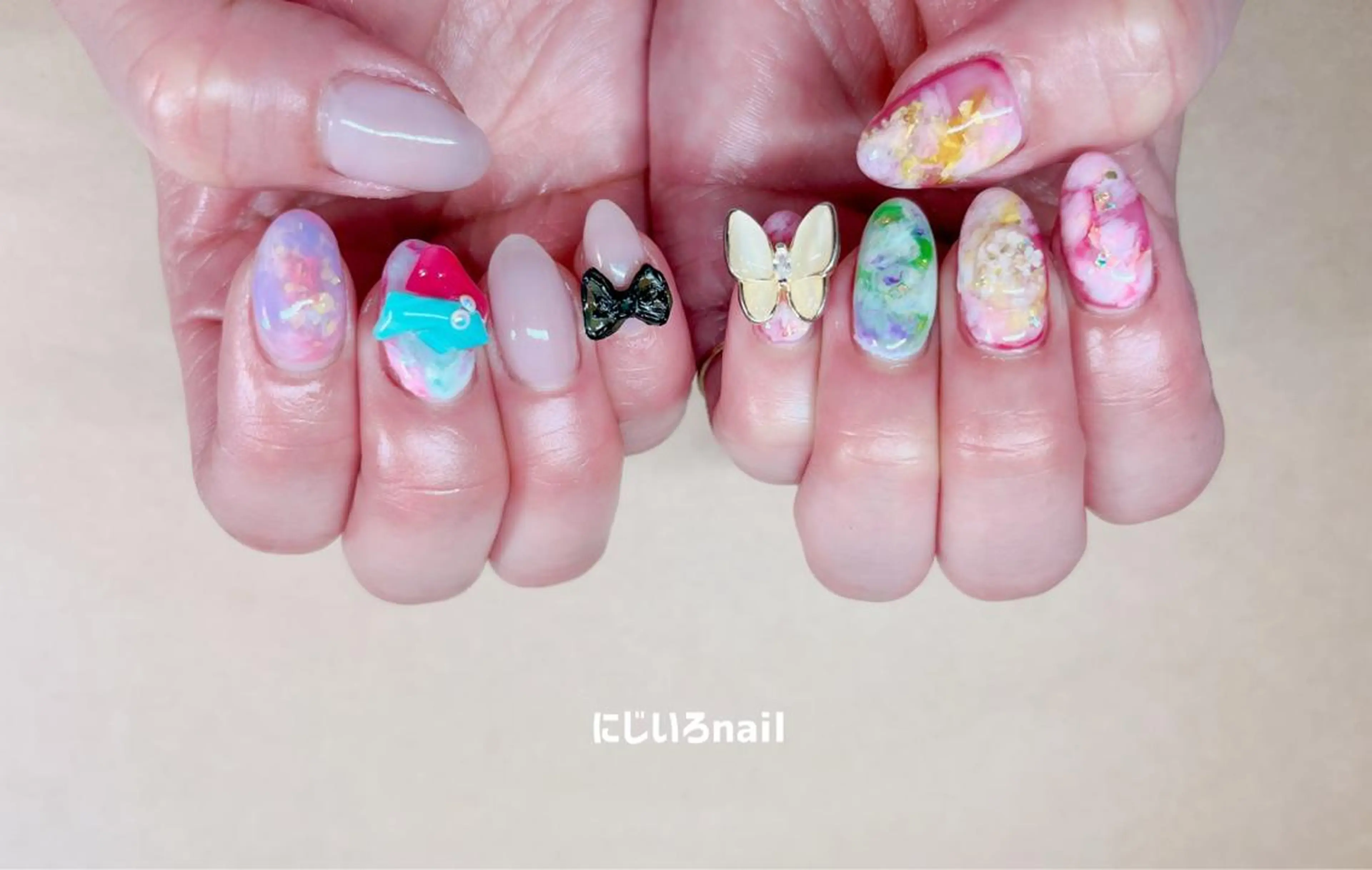 ネイル にじいろ nailのネイルデザイン
