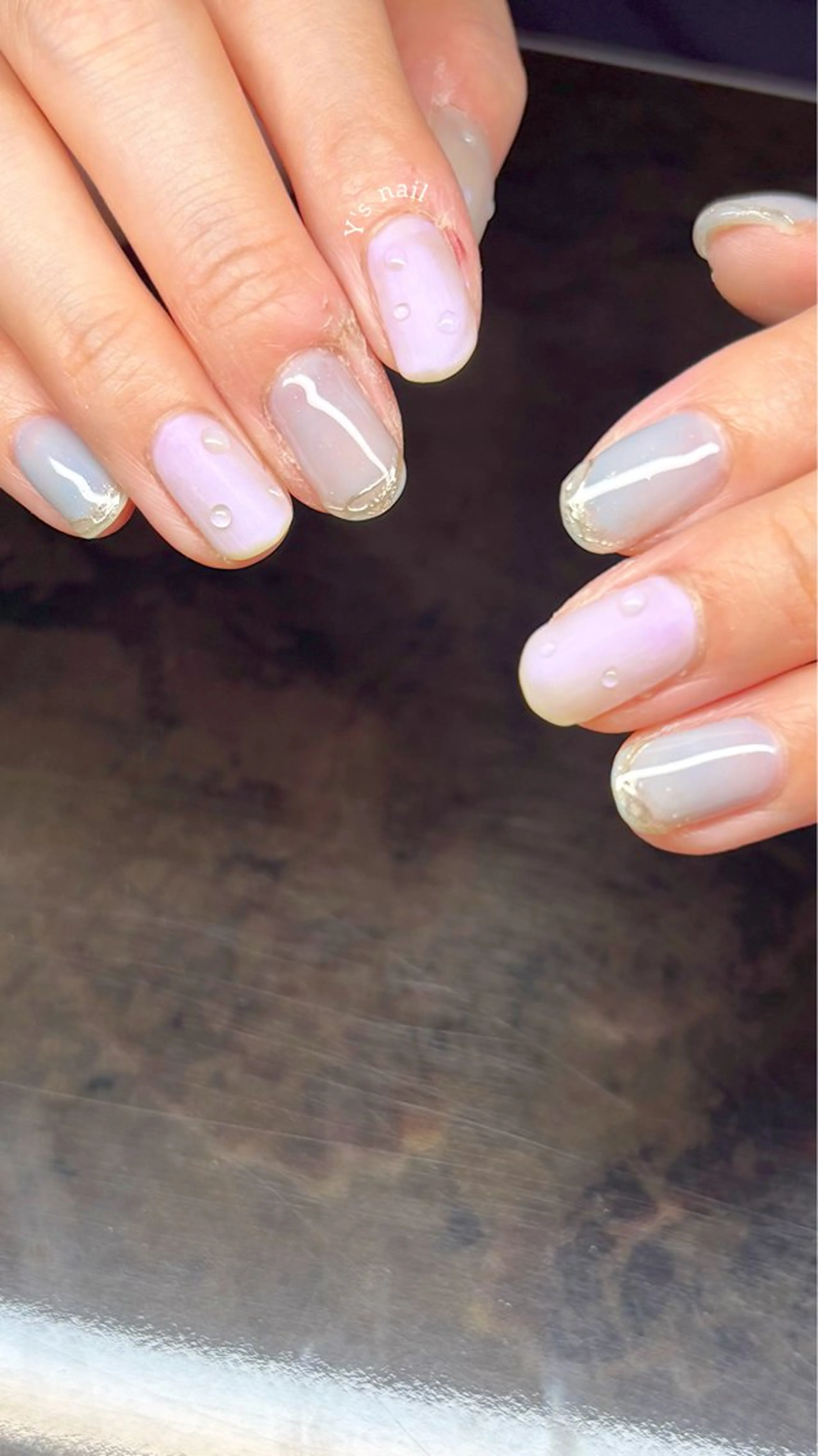 ネイル シンプルネイル 手書きが得意🖌️ Y’s  nailのネイルデザイン