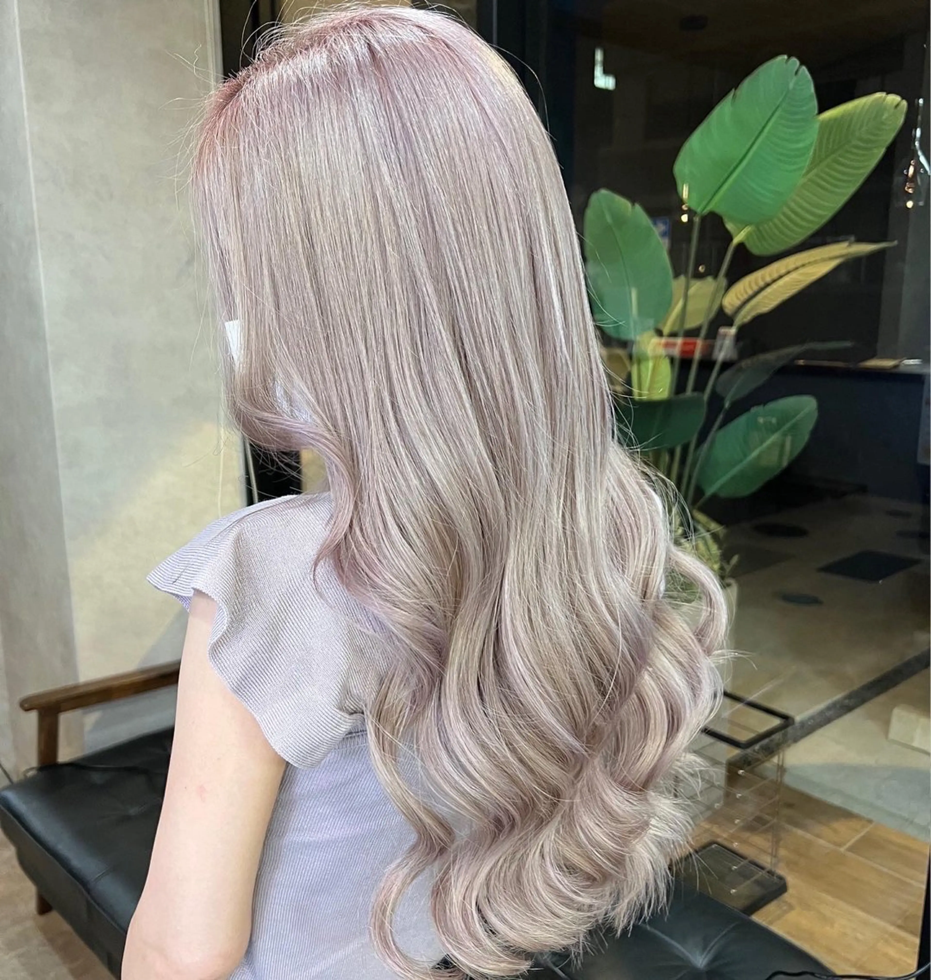 ロング ヘアカラー RIENS xrea一樹のヘアスタイル