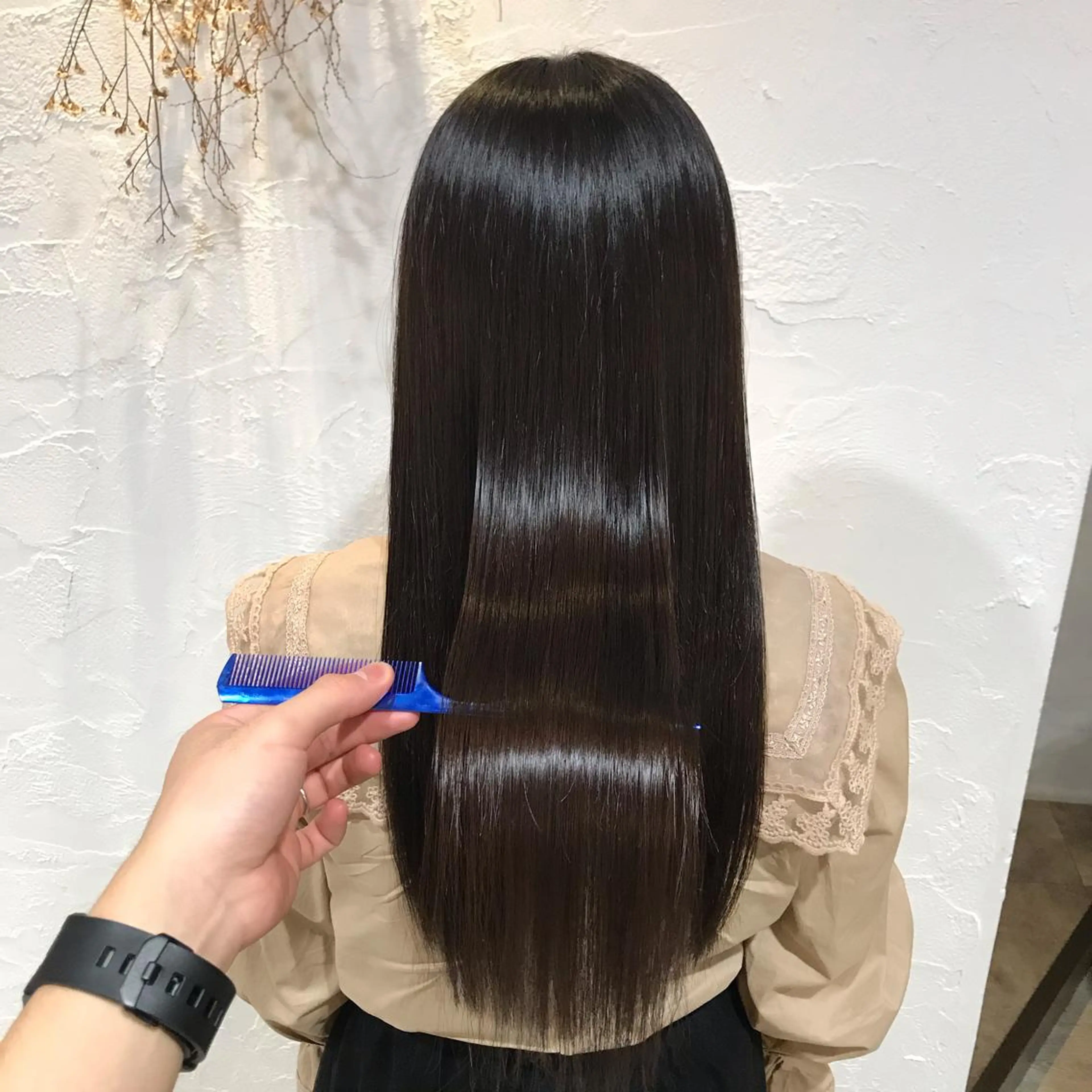 パーマ 縮毛矯正 Keshiki大名 安部 真輝のヘアスタイル