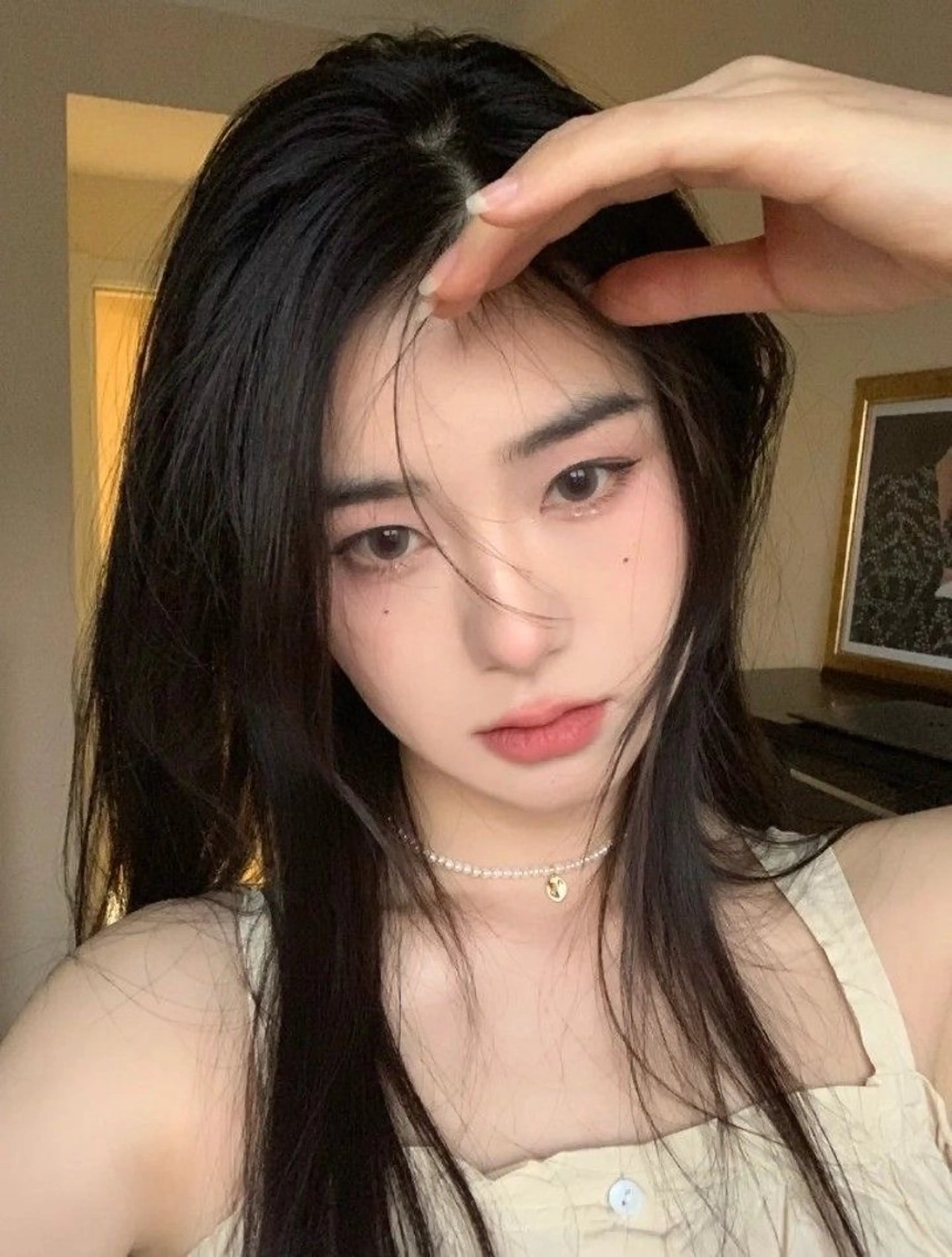 ロング カラー カット ヘアカラー トリートメント ワンホン/エクステ ケラチン/Kaitoのヘアスタイル