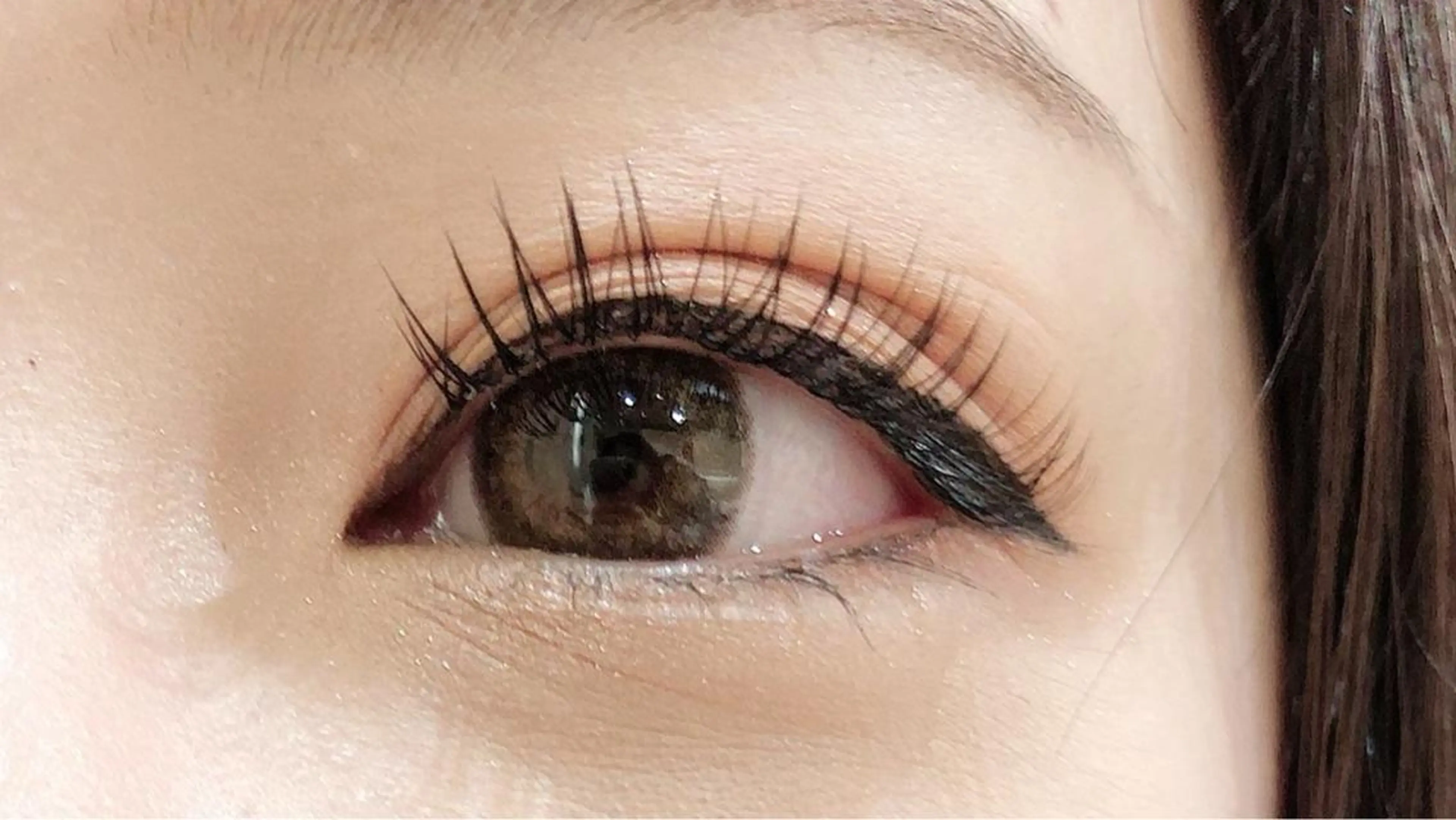 マツエク・マツパ 笠井 彩花のマツエク・マツパデザイン