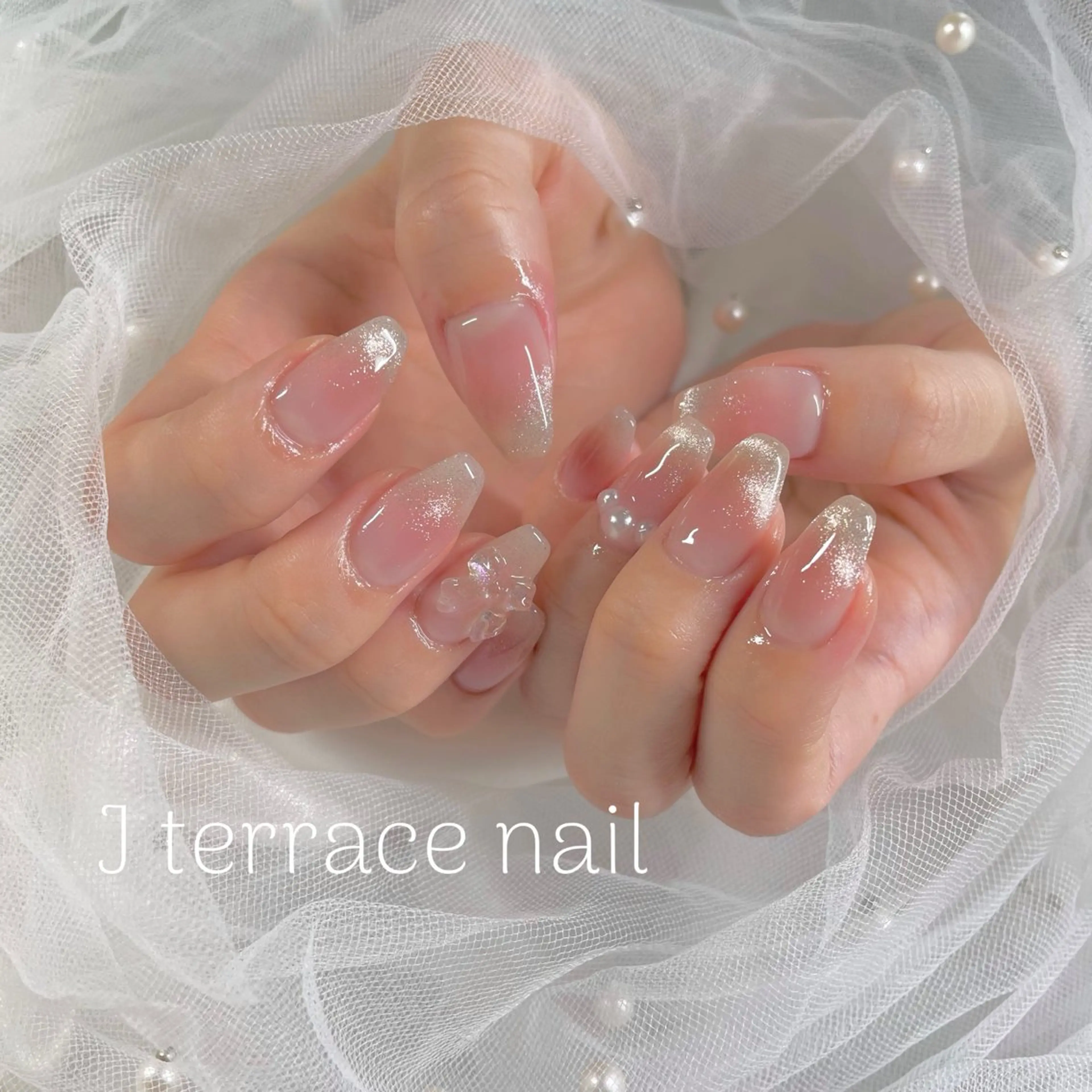 ネイル ジェルネイル マグネットネイル J terrace Nailのネイルデザイン