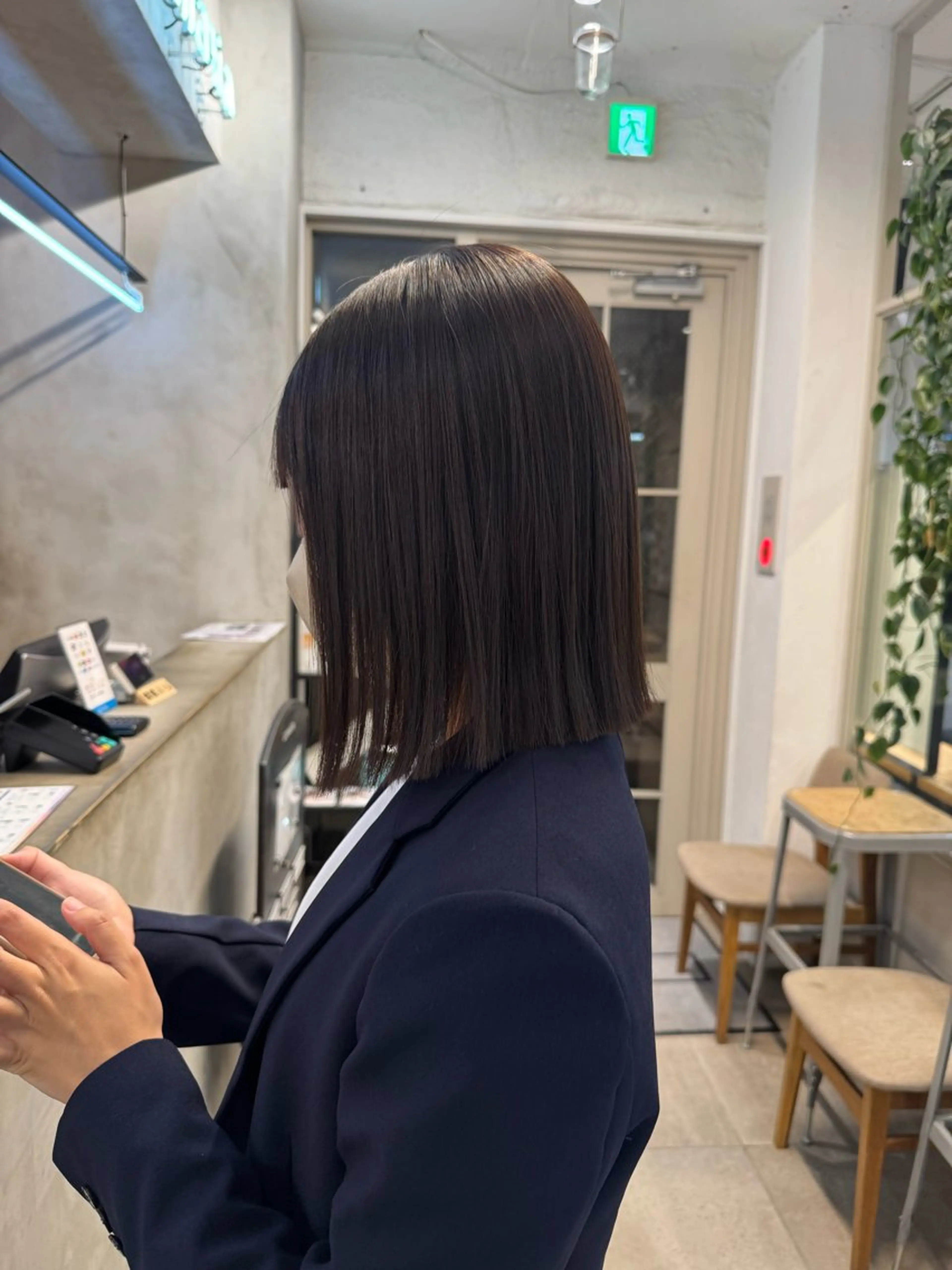 ミディアム カラー 縮毛矯正 ヘアカラー 縮毛矯正 トリートメント Lomalia 🤍🫧/makoのヘアスタイル