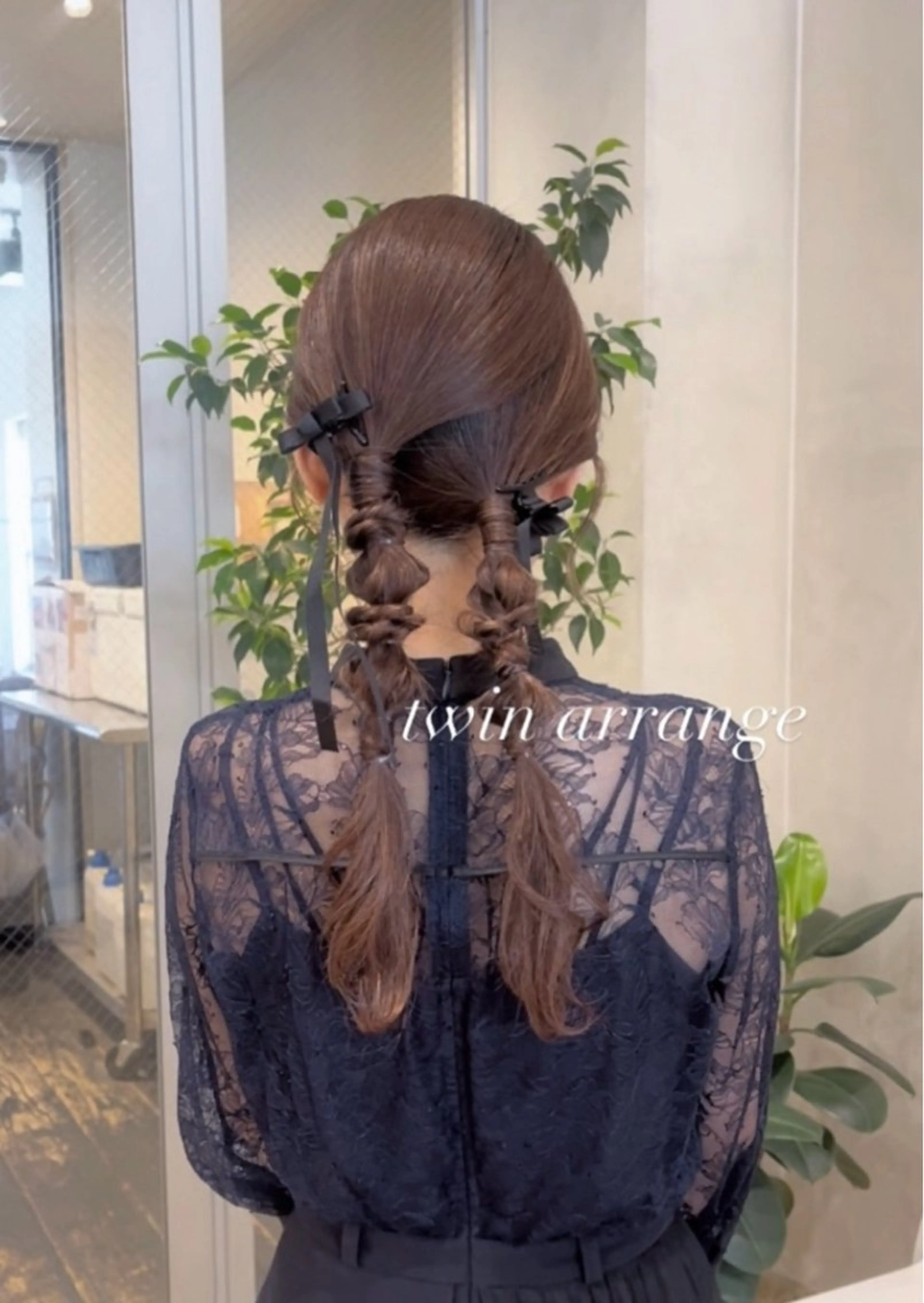 ロング ヘアアレンジ ヘアセット nakahara madokaのヘアスタイル