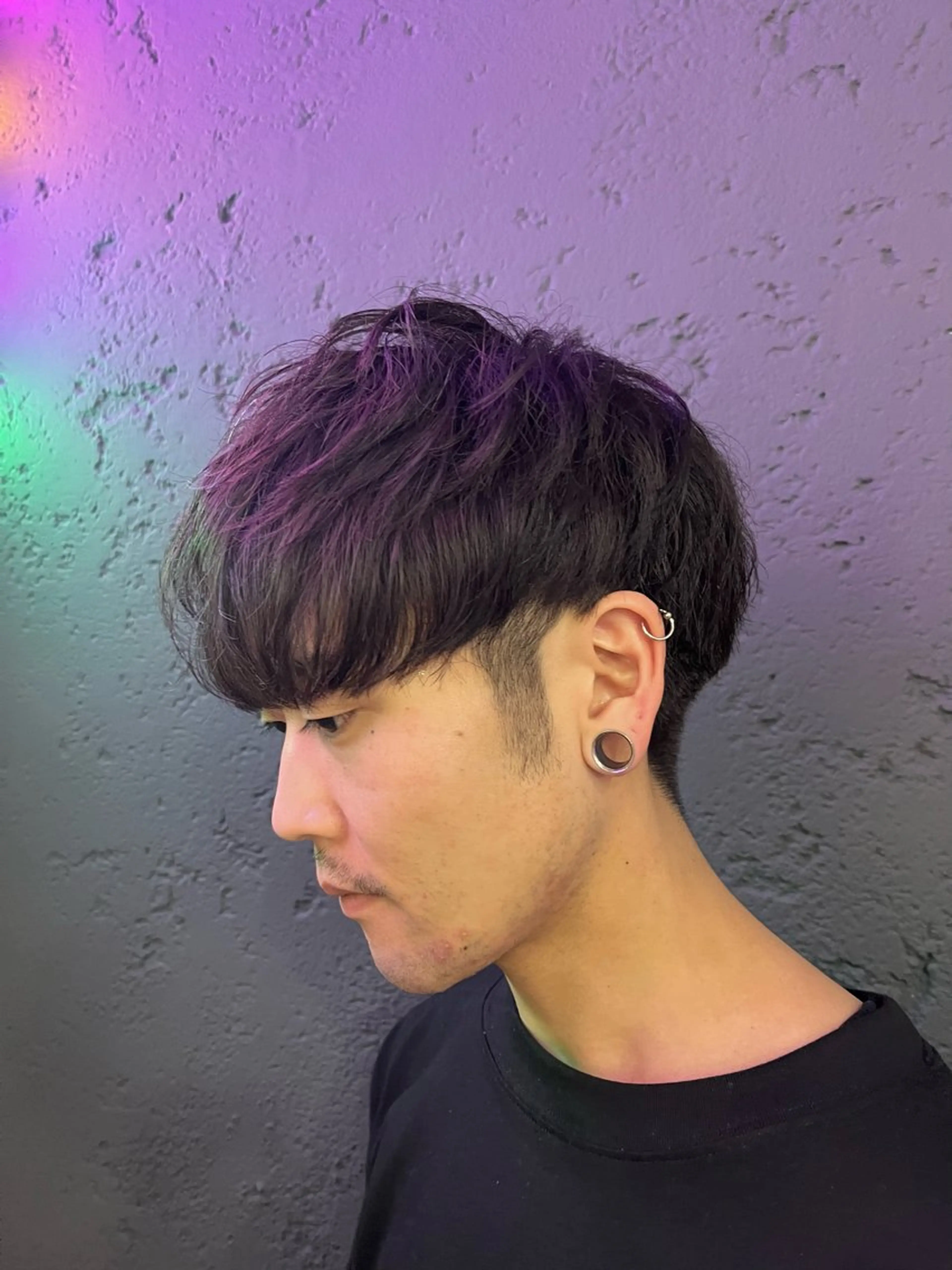 メンズ マッシュ カット 💜垢抜けメンズパー マ💜Sakuraのヘアスタイル