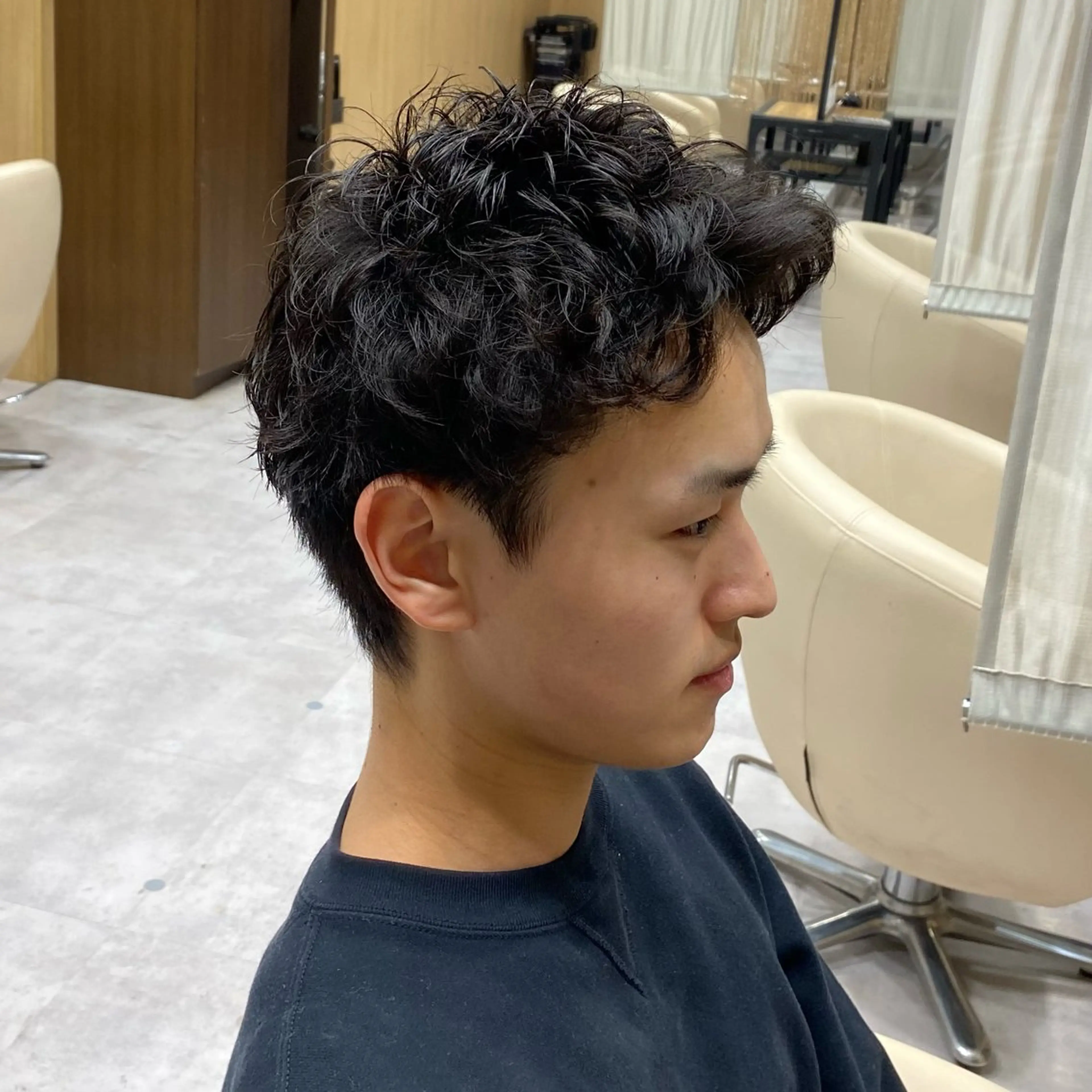 ショート パーマ メンズ 村上翼/ハンサム ショート/パーマのヘアスタイル