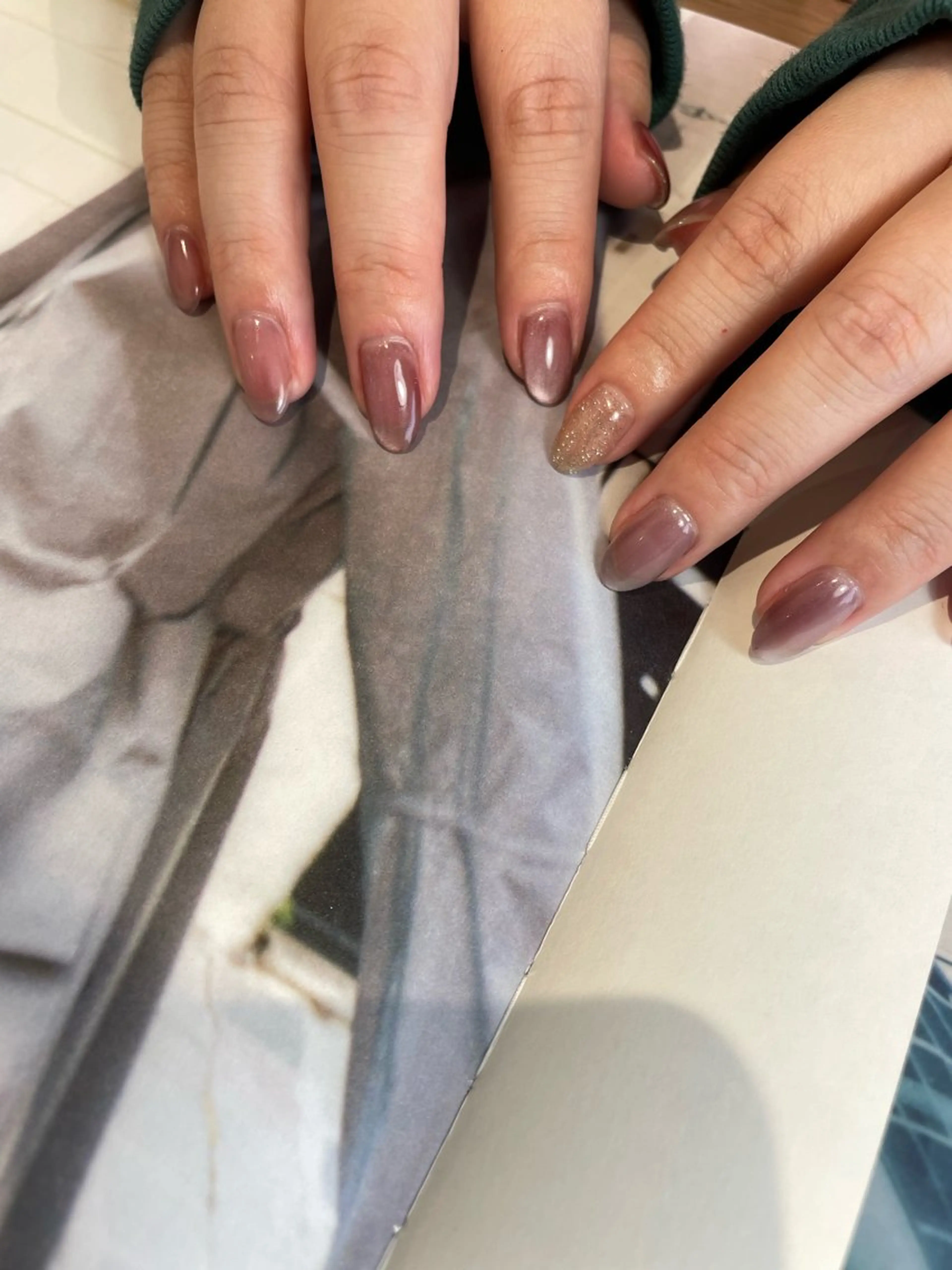 ネイル マグネットネイル nail atelier Kのネイルデザイン