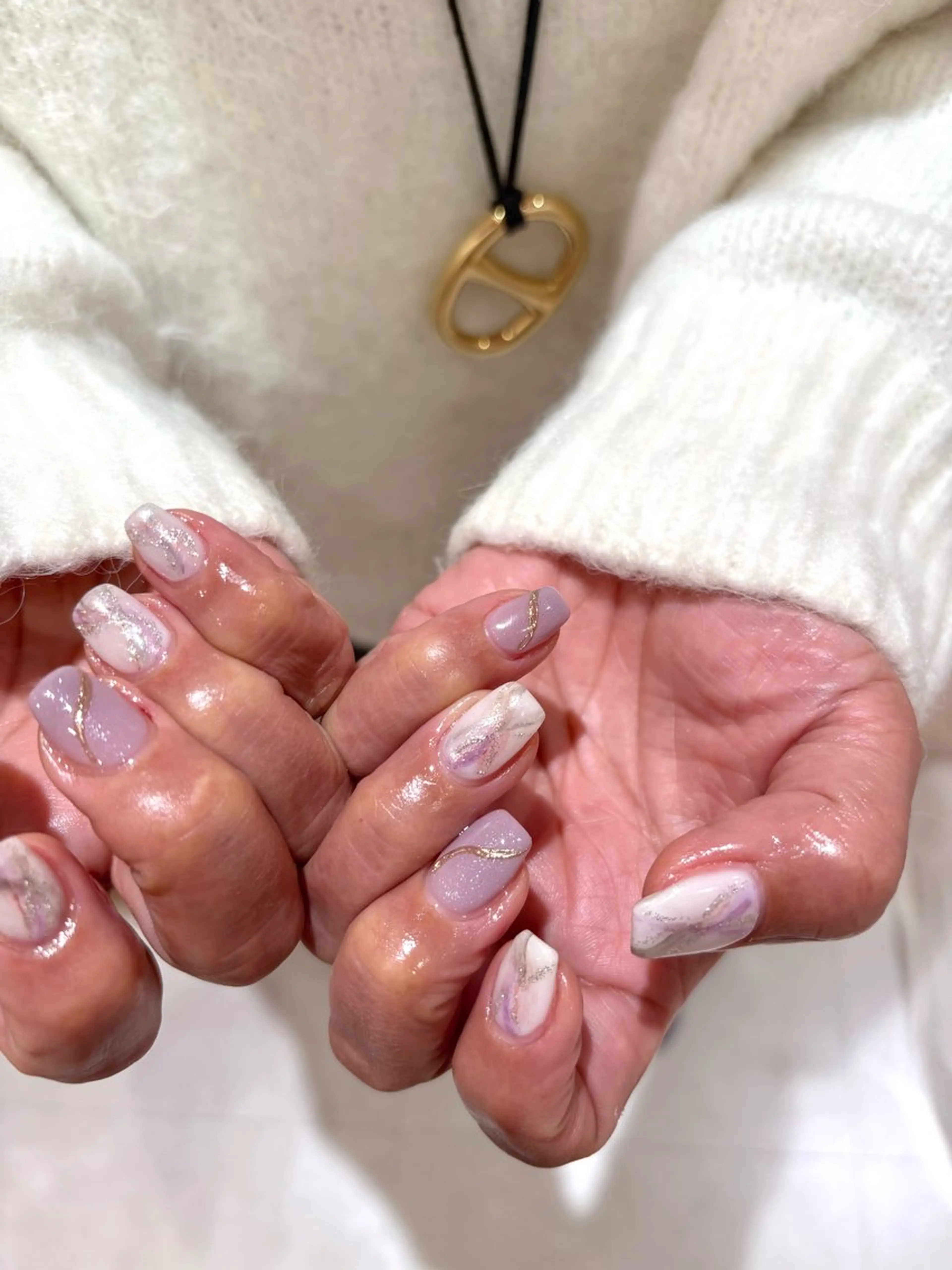 ネイル ニュアンスネイル LUCY心斎橋/ 💍Saki💍のネイルデザイン