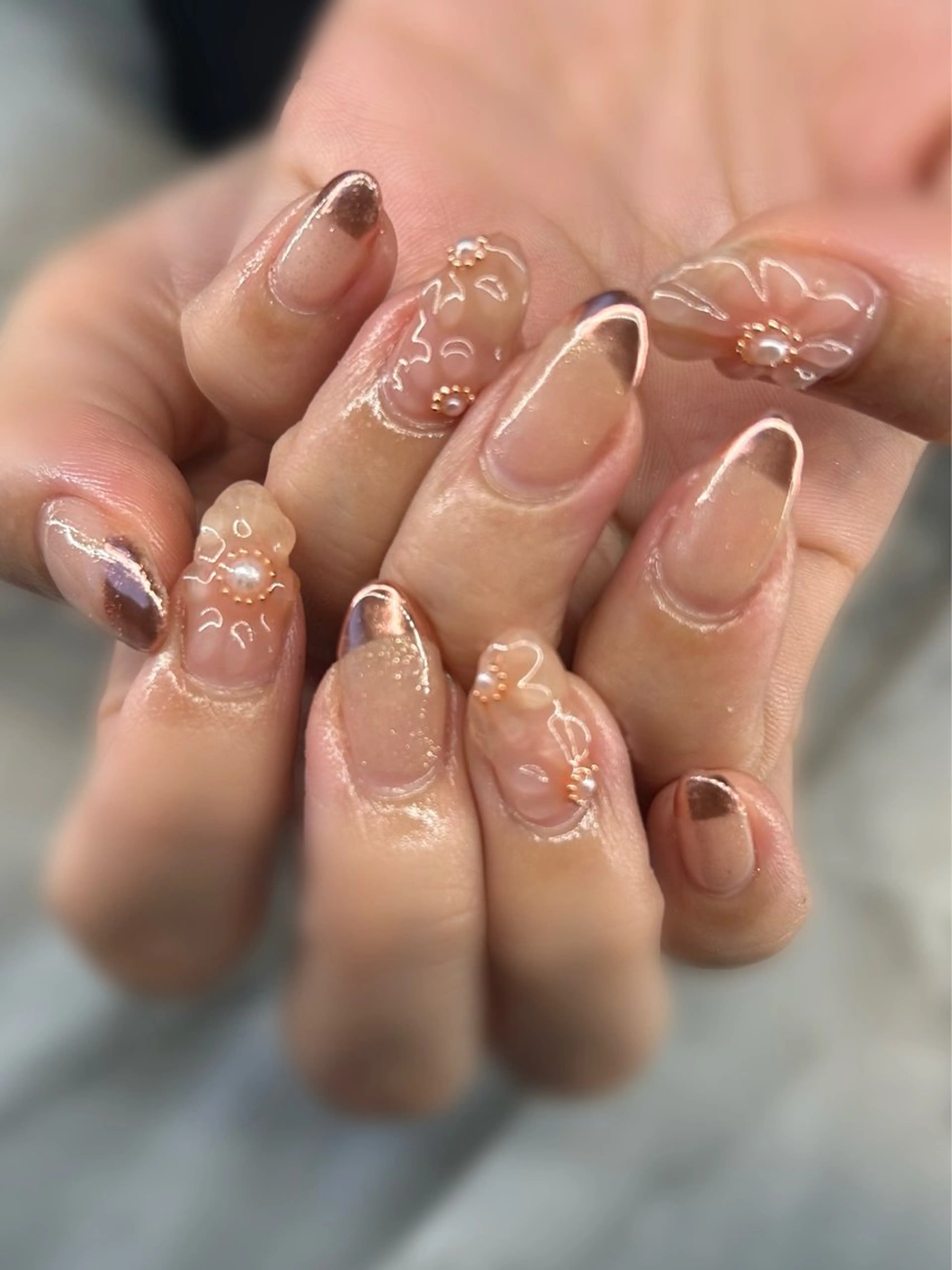ネイル アートネイル 長さ出し専門HALE NAIL さとうのネイルデザイン