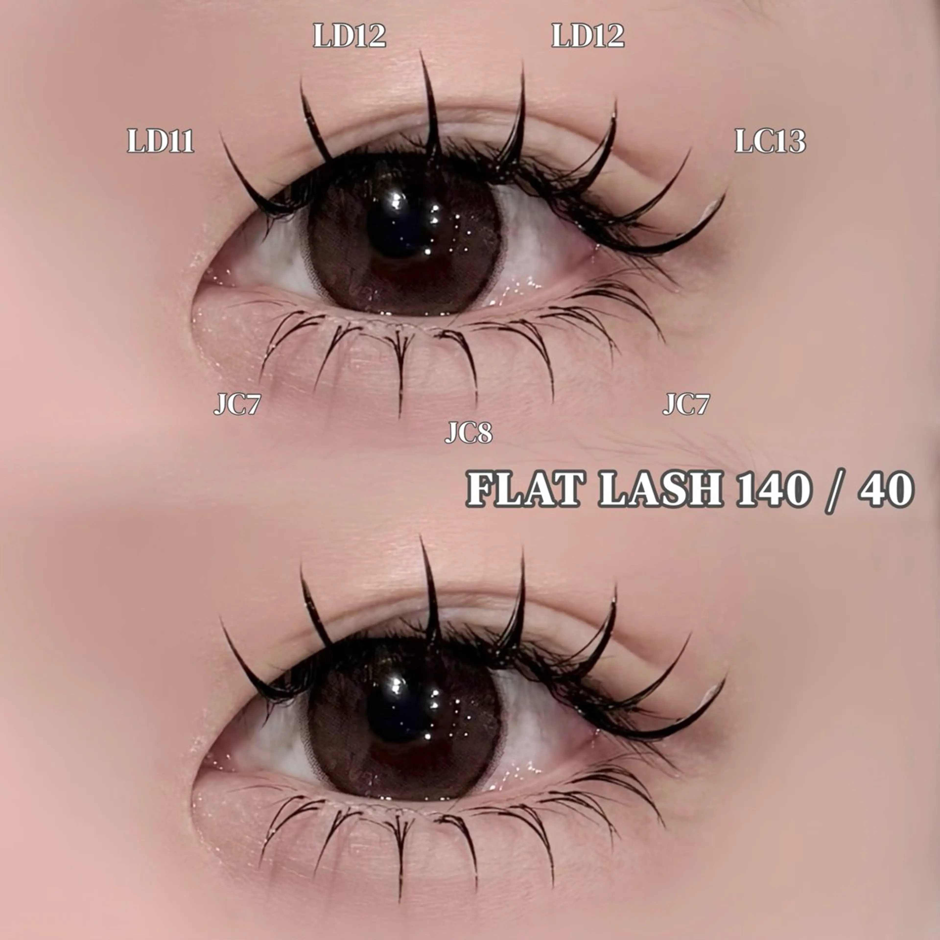 マツエク・マツパ Cカール フラットラッシュ マツエク ＊OLIVIA池袋 ＊長友のマツエク・マツパデザイン