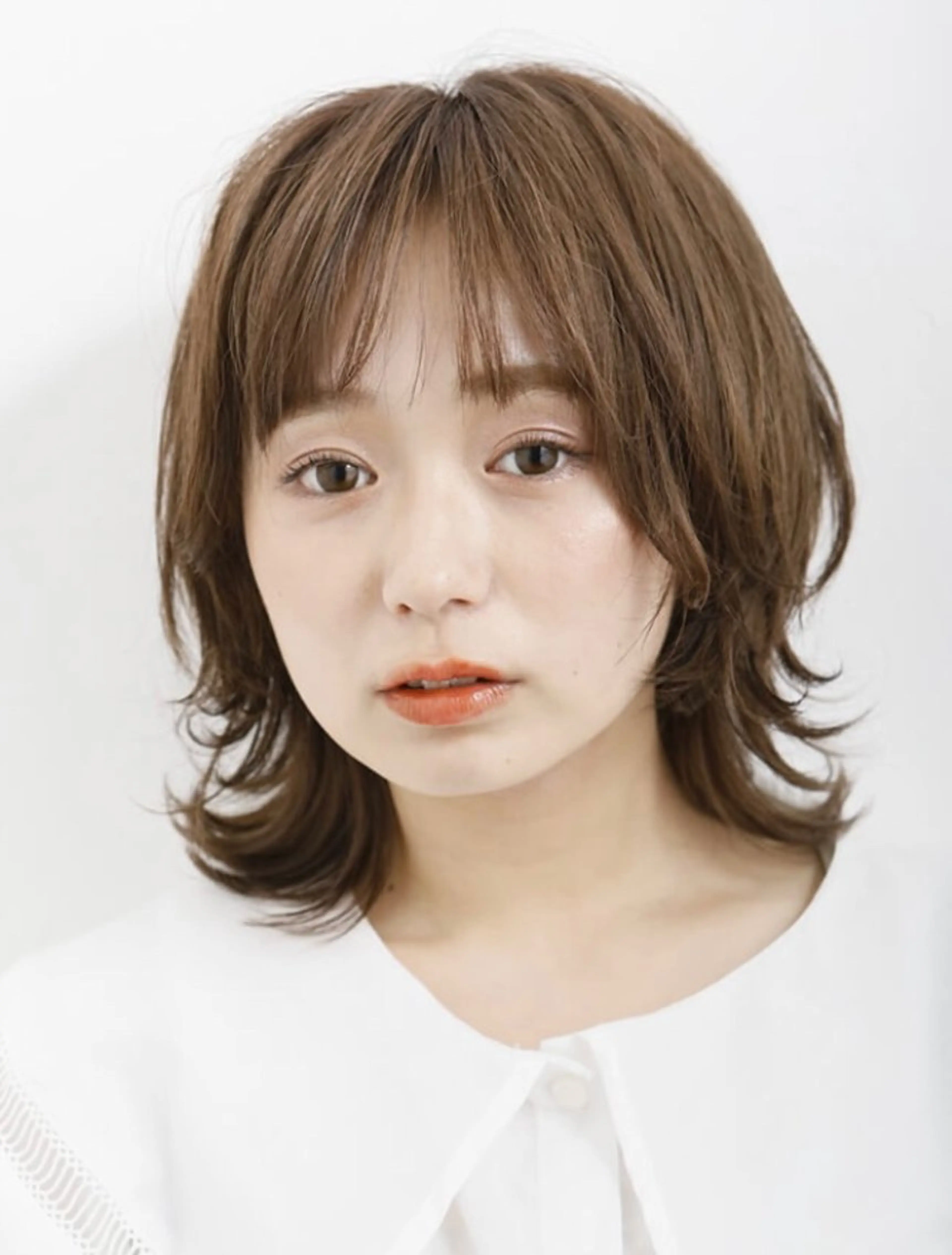 ミディアム ⭐️似合わせアップ ⭐️並木奏絵のヘアスタイル