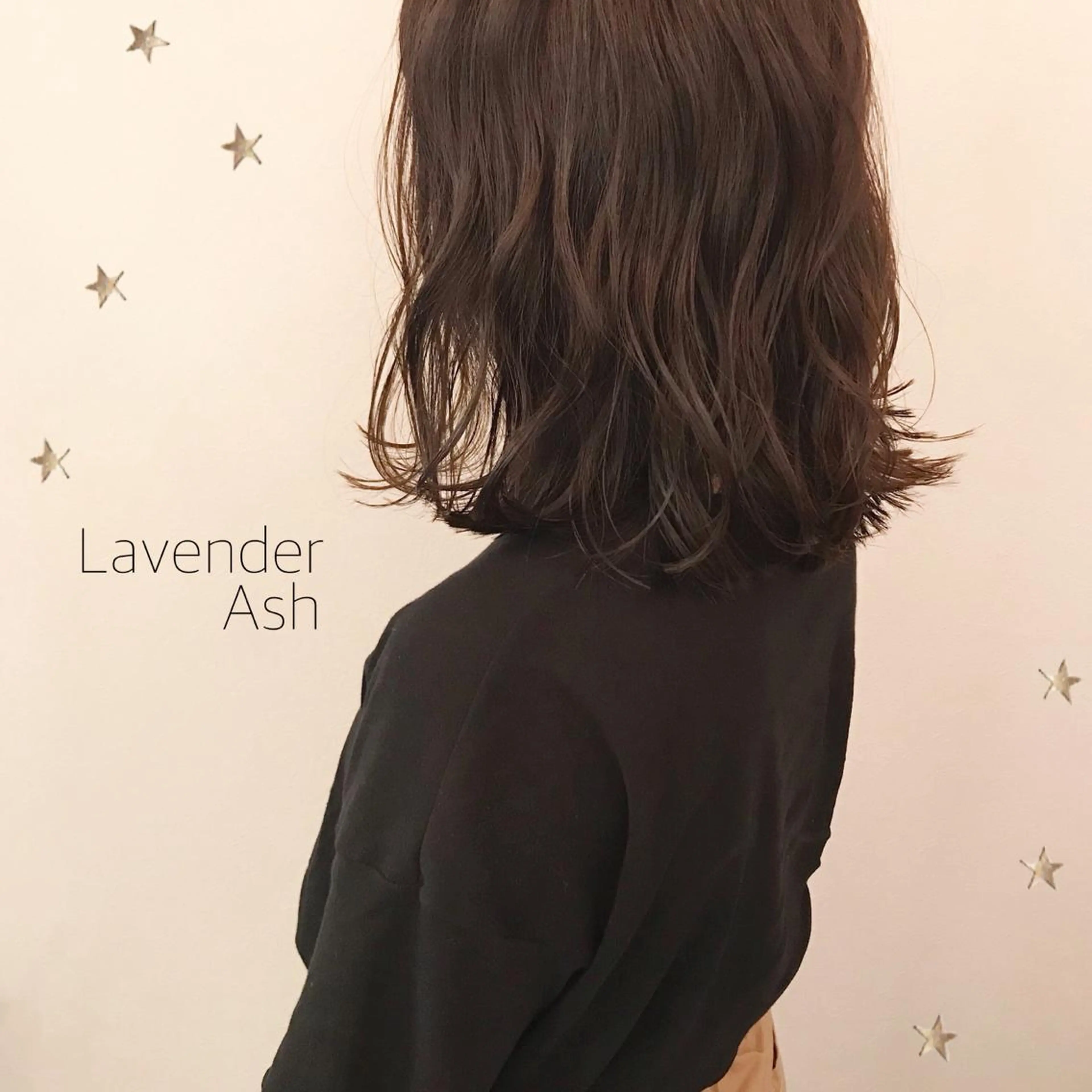 ミディアム カラー 市川 千夏のヘアスタイル