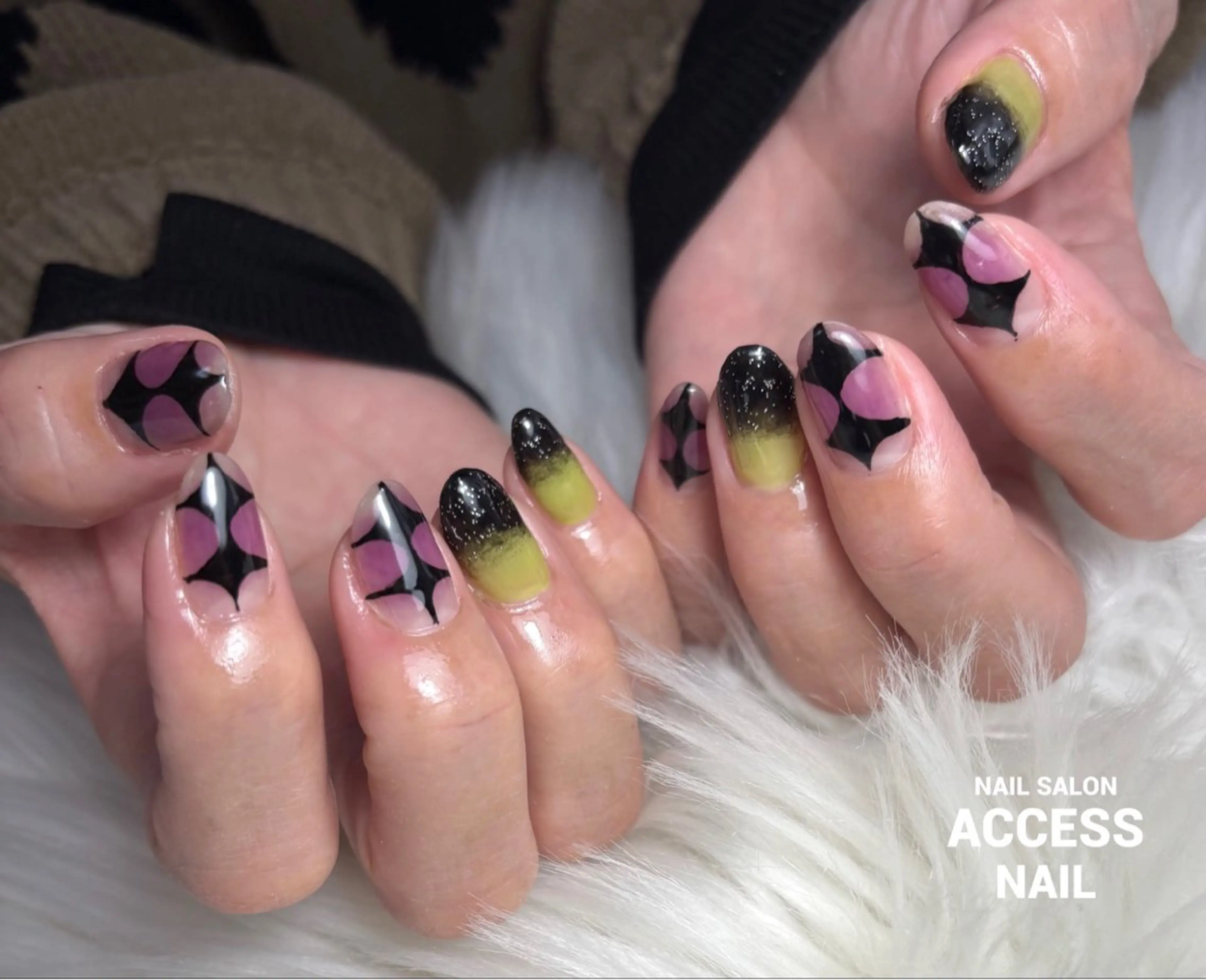 ネイル access nailのネイルデザイン