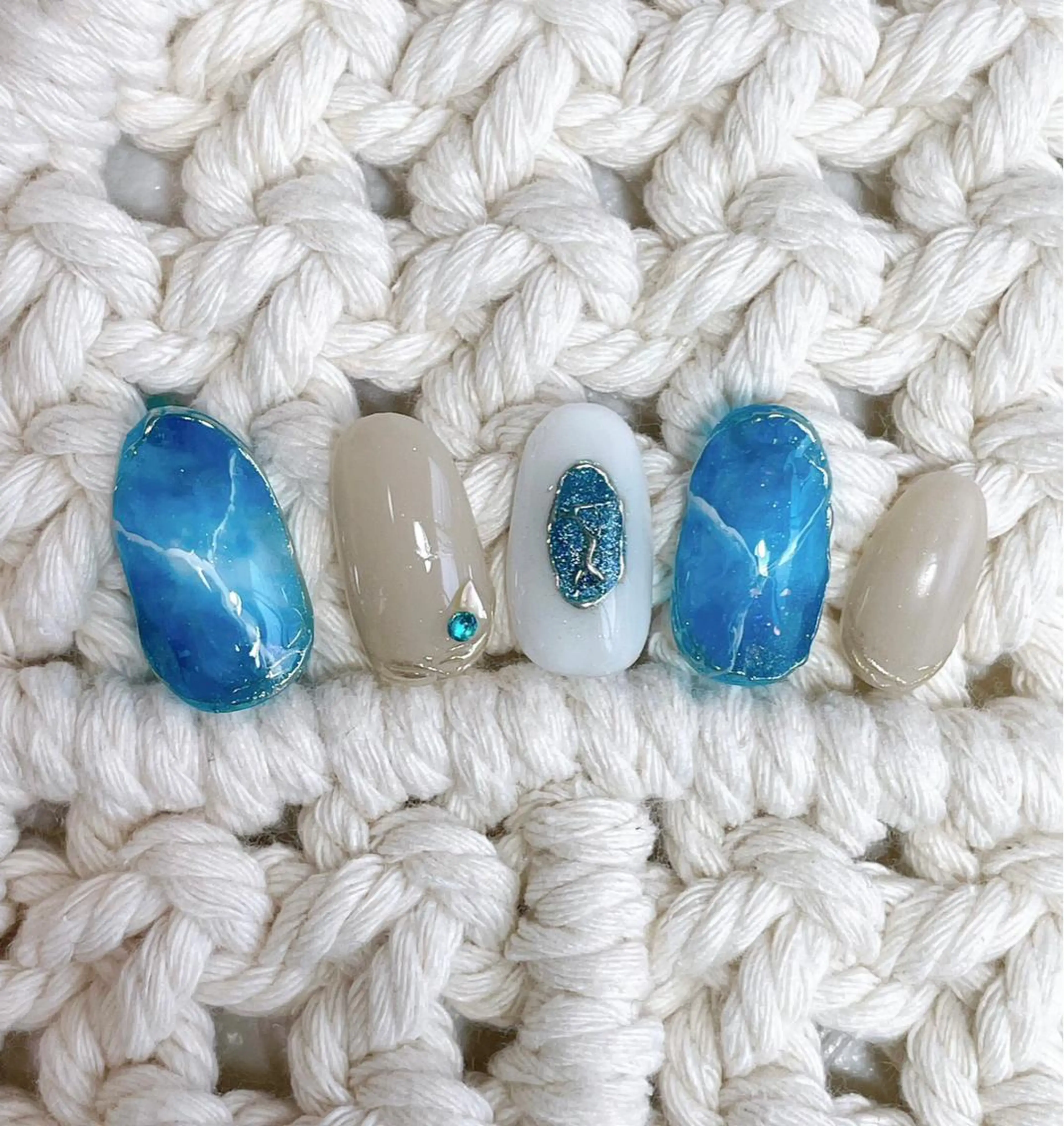 ネイル ハンドネイル Ribbon 佐野店のネイルデザイン