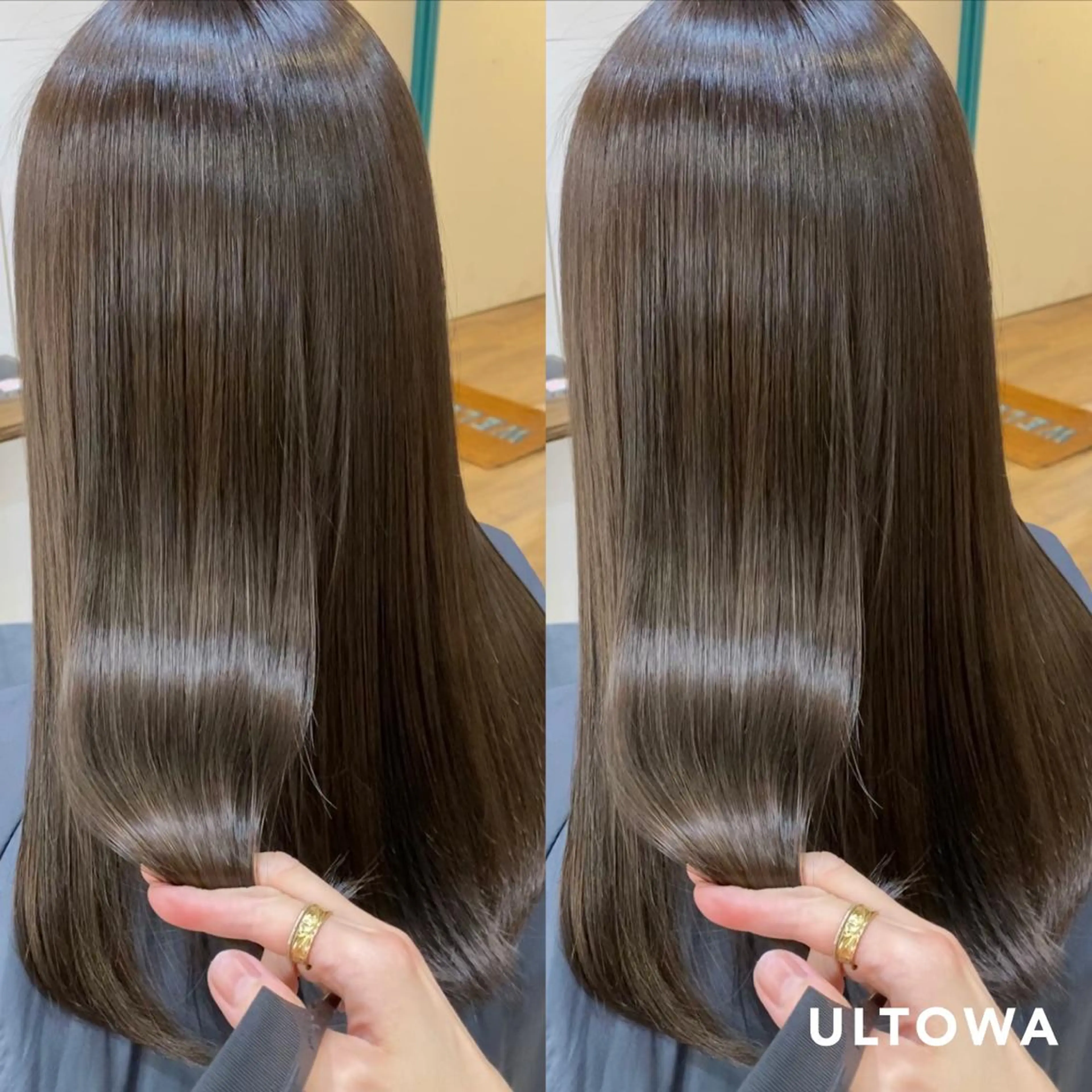 セミロング 前井 正人のヘアスタイル