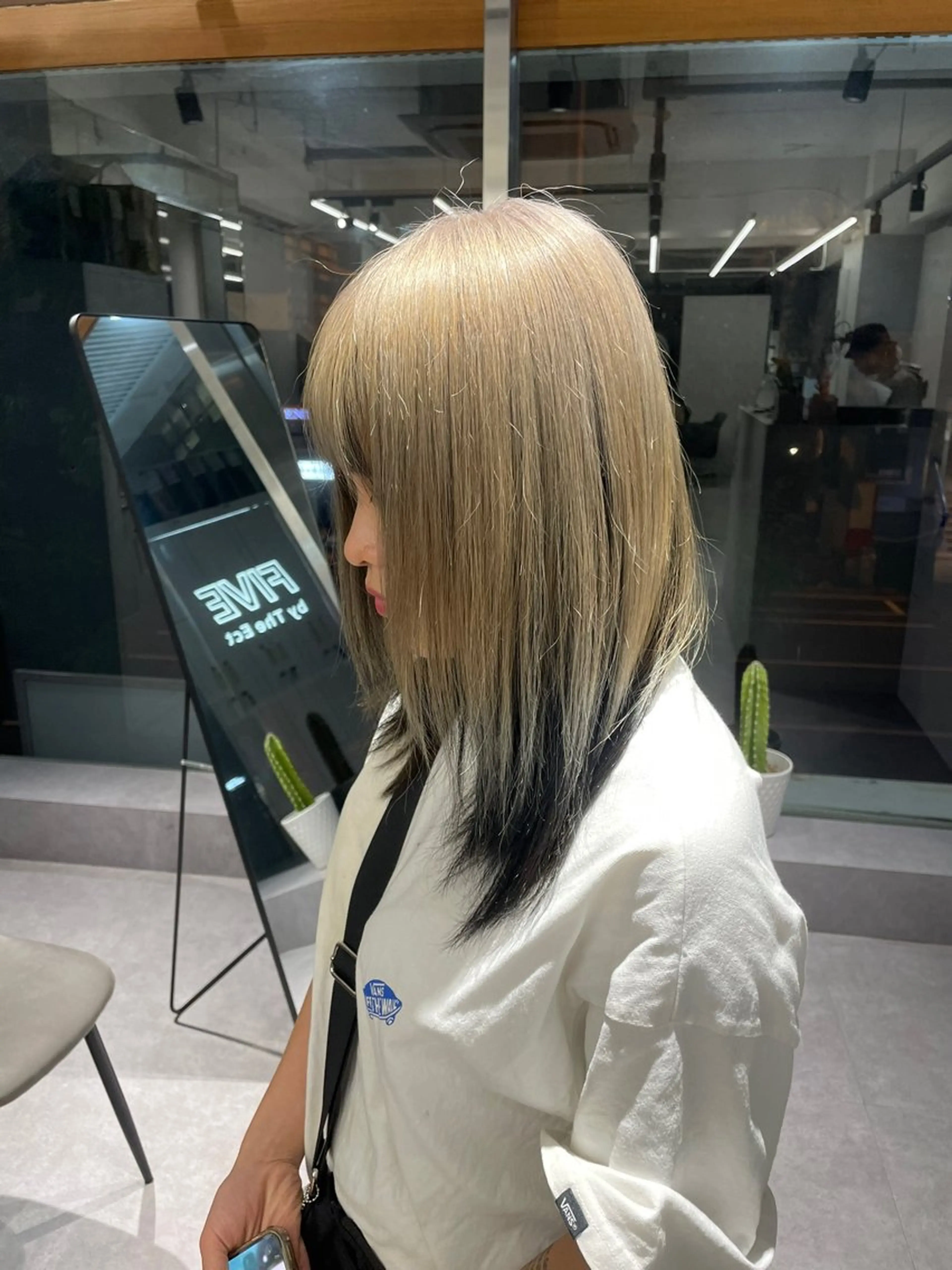 カラー 渡辺春衣 ☆カットモデル募集のヘアスタイル