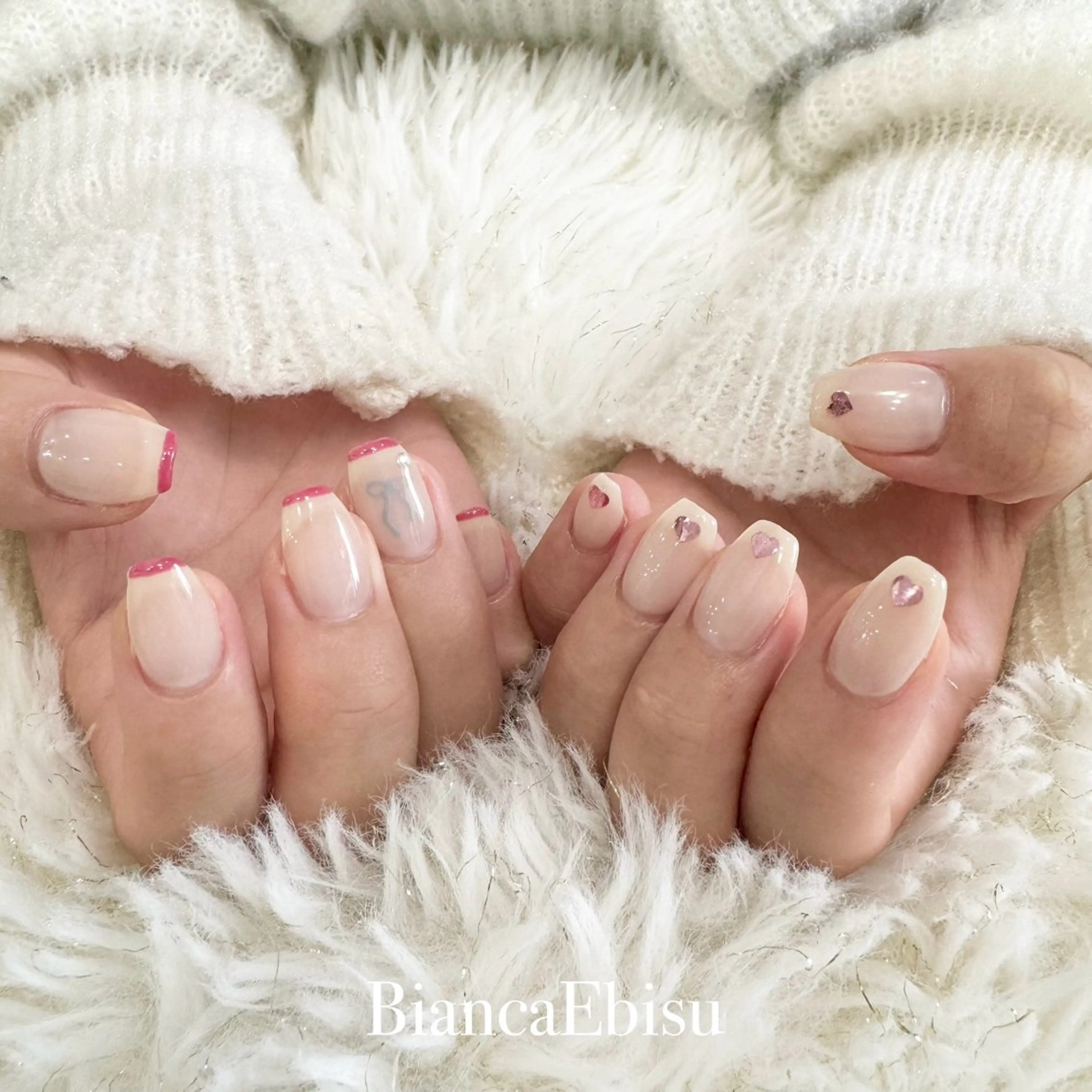 ネイル ハンドネイル YUMA🌙/ パラジェル/恵比寿のネイルデザイン