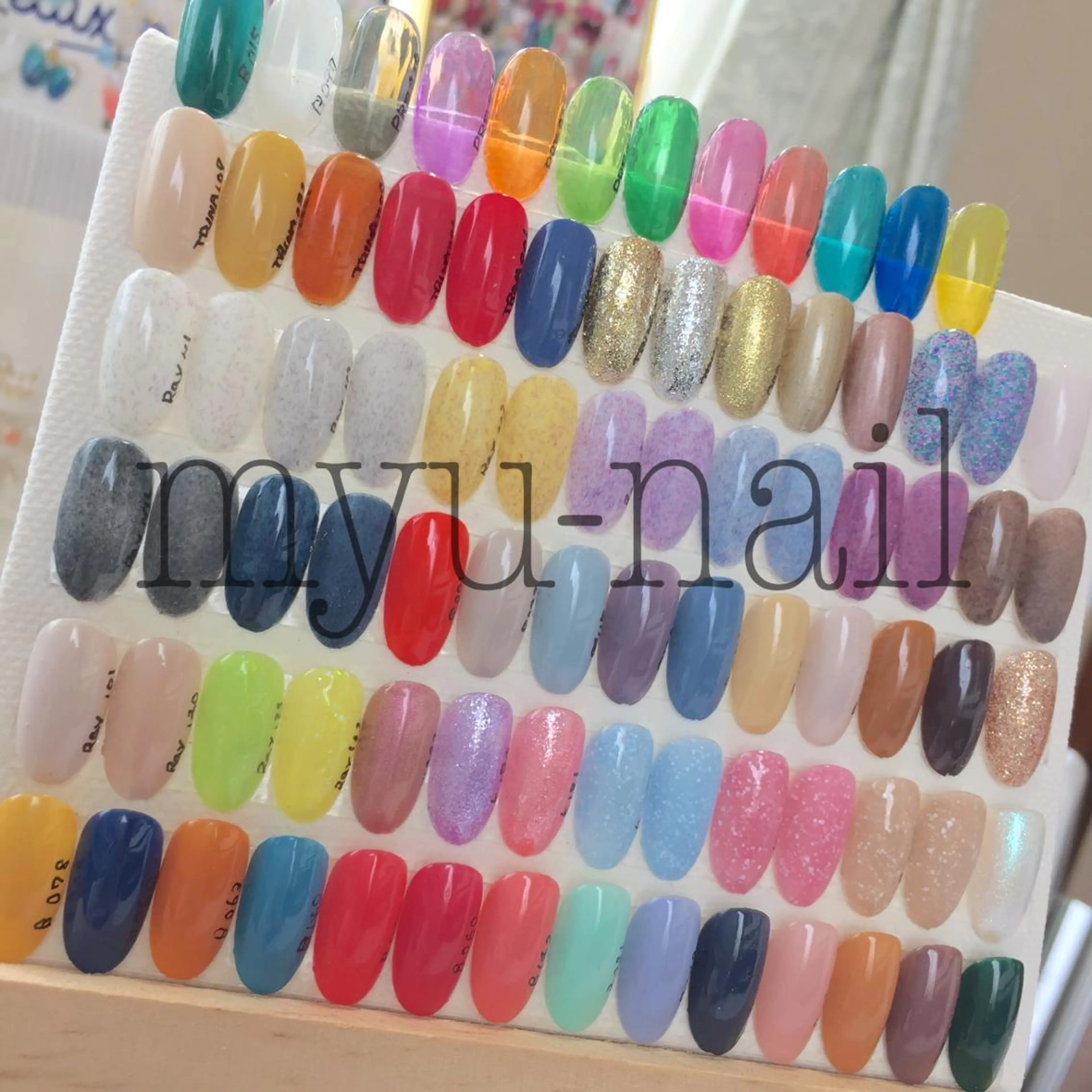 ネイル ホームサロン myu-nailのネイルデザイン