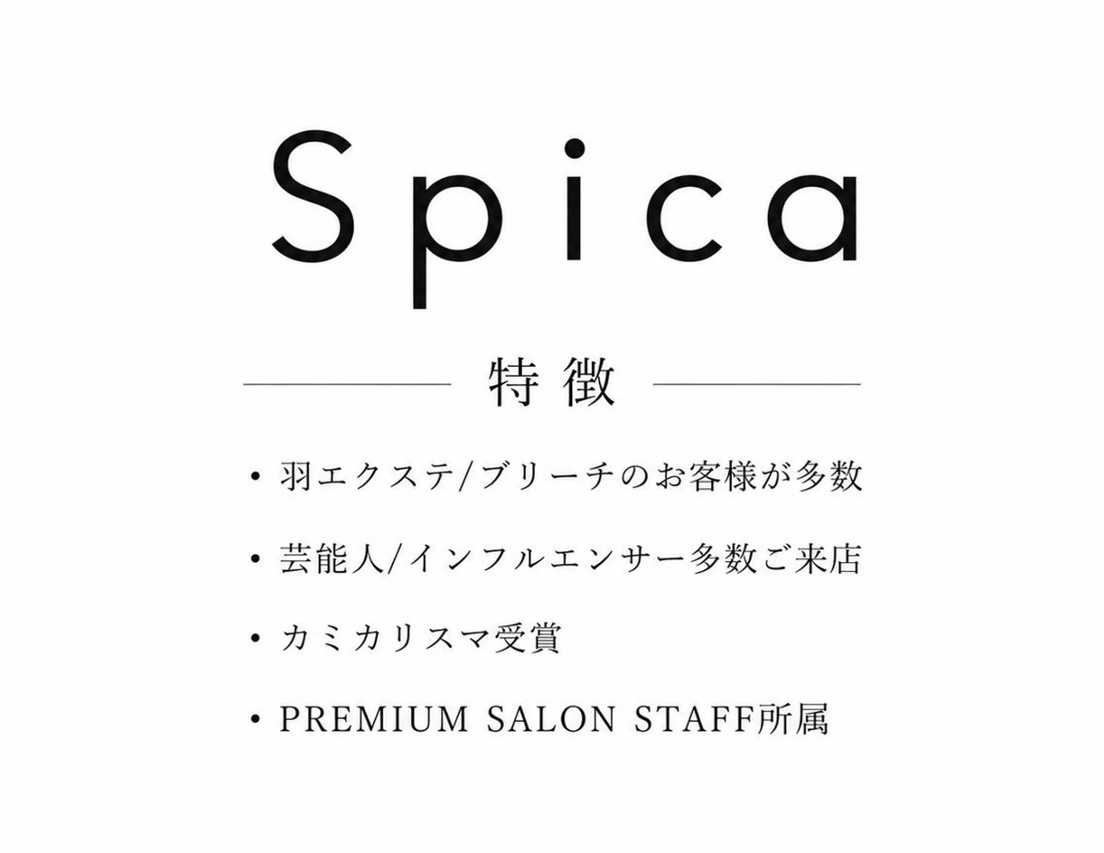 ハネエクステ表参道/ 羽エクステSpicaのヘアスタイル